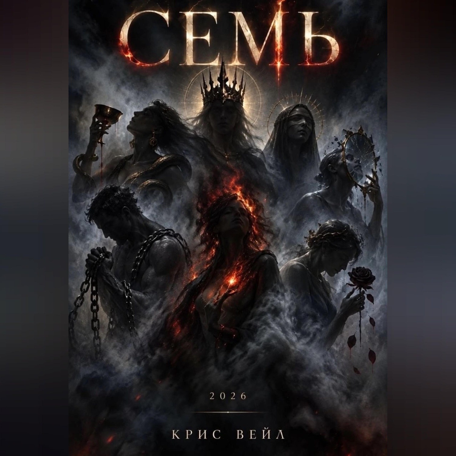 Обложка книги «Семь»