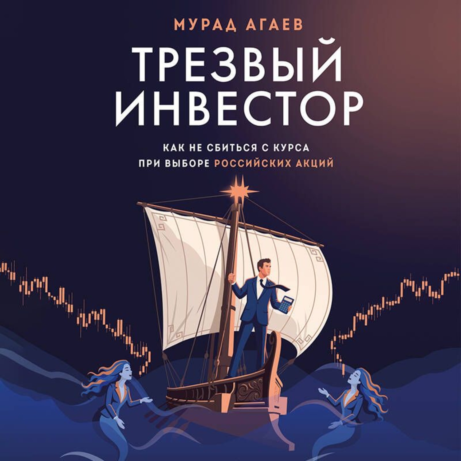 Обложка книги «Трезвый инвестор. Как не сбиться с курса при выборе российских акций»