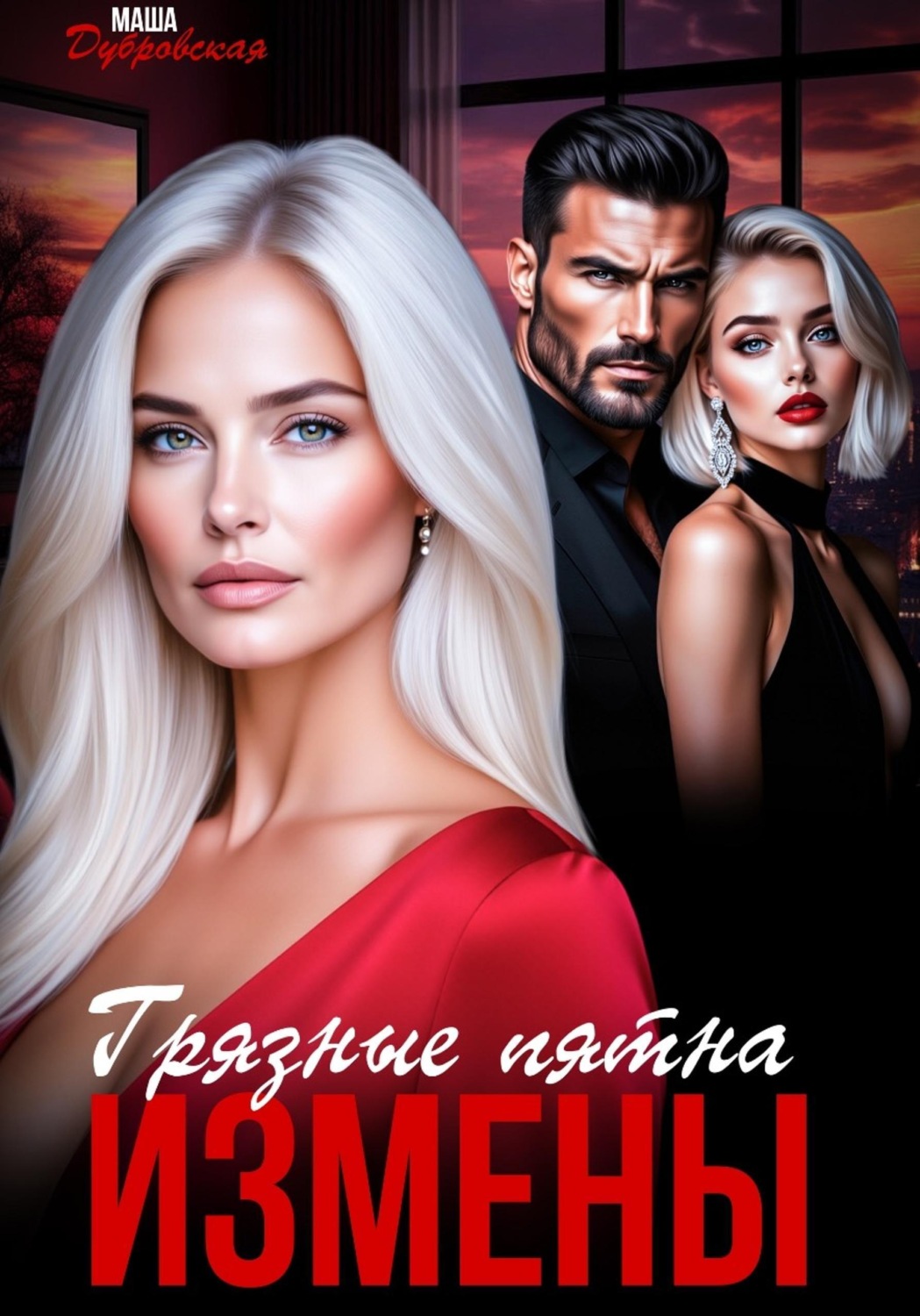 Обложка книги «Грязные пятна измены»