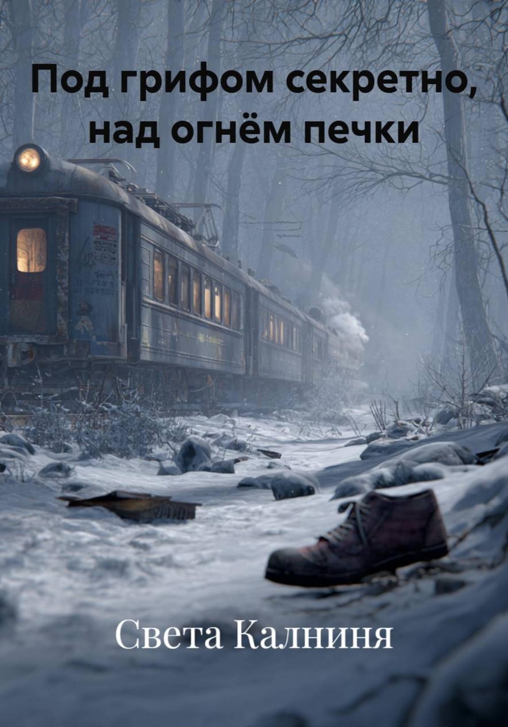 Обложка книги «Под грифом секретно, над огнём печки»