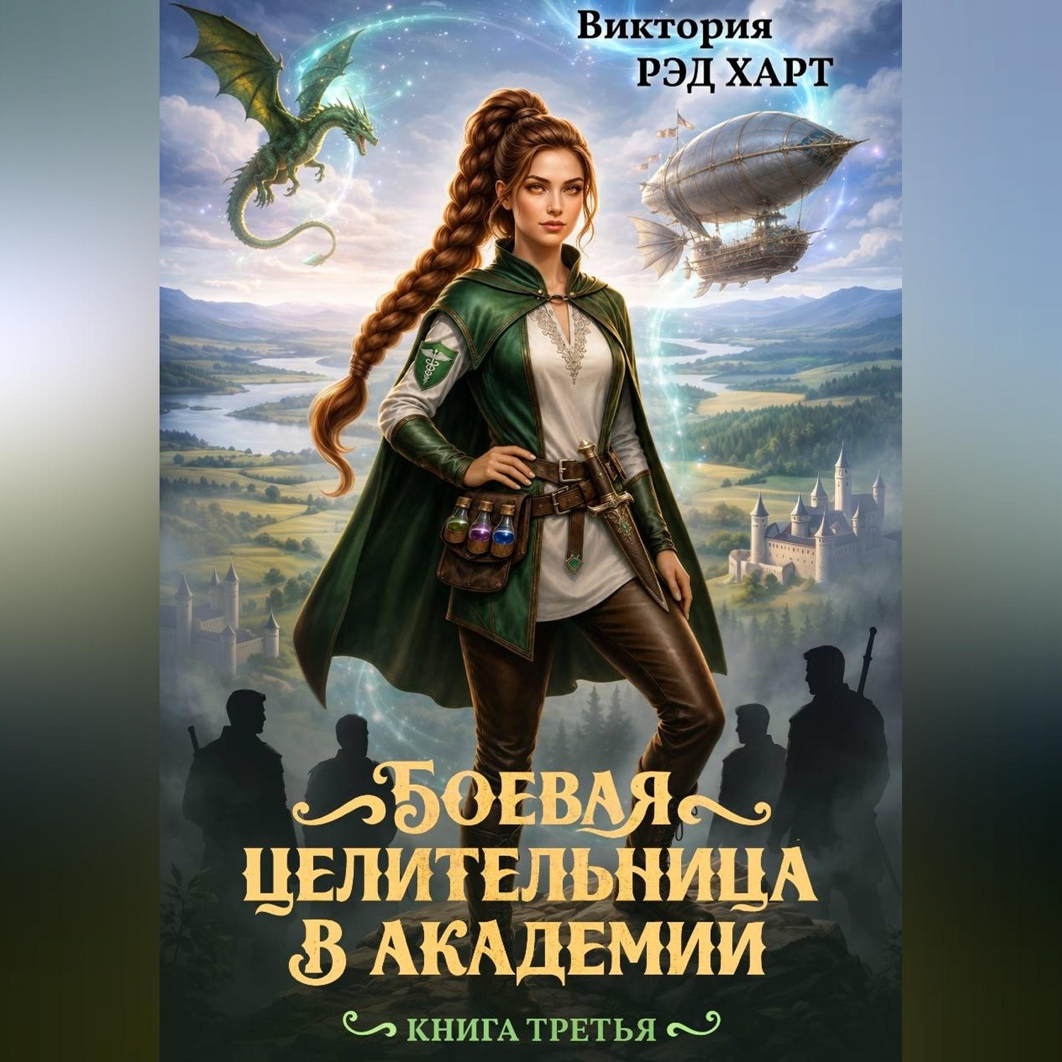 Обложка книги «Боевая целительница в Академии. Третья книга»