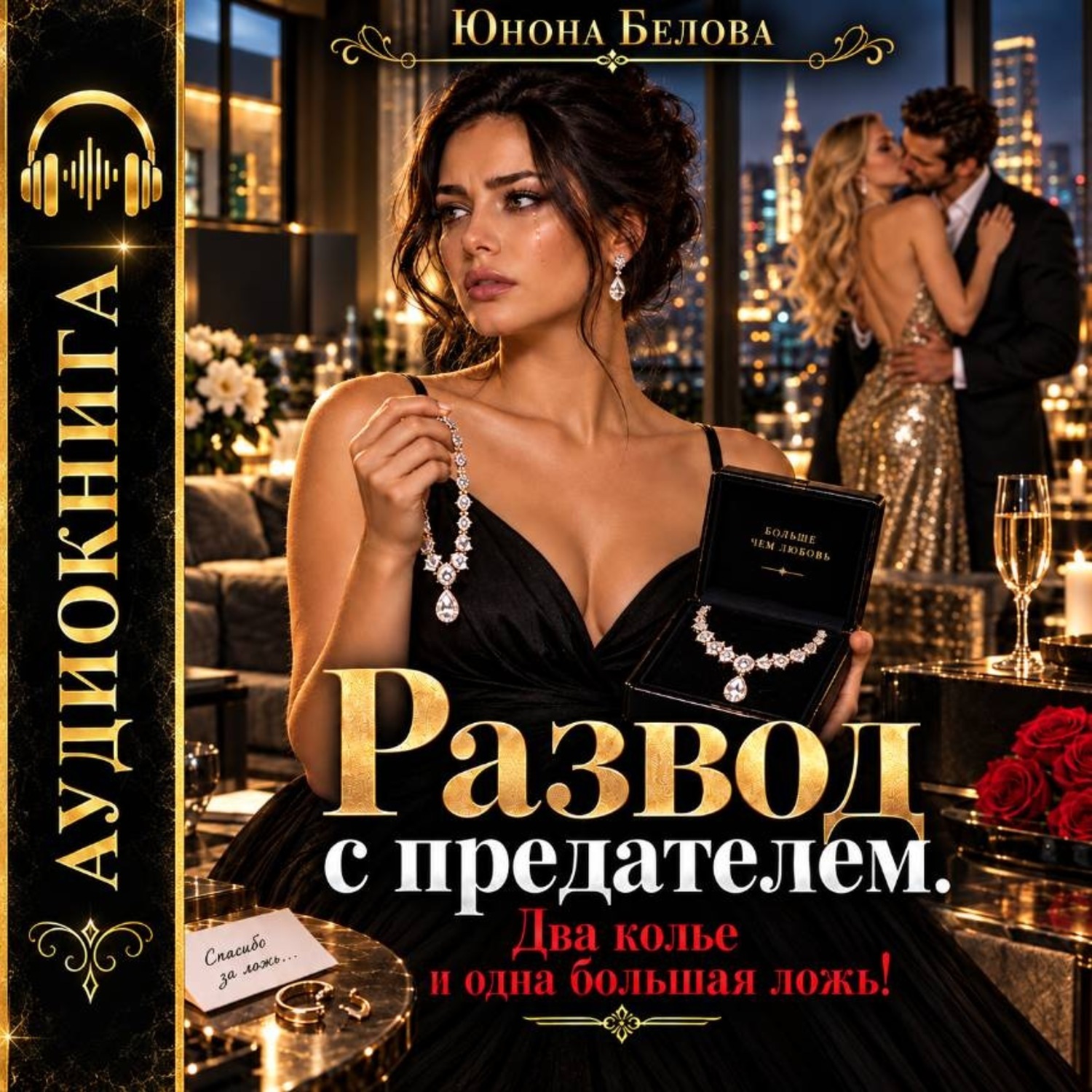 Обложка книги «Развод с предателем. Два колье и одна большая ложь!»