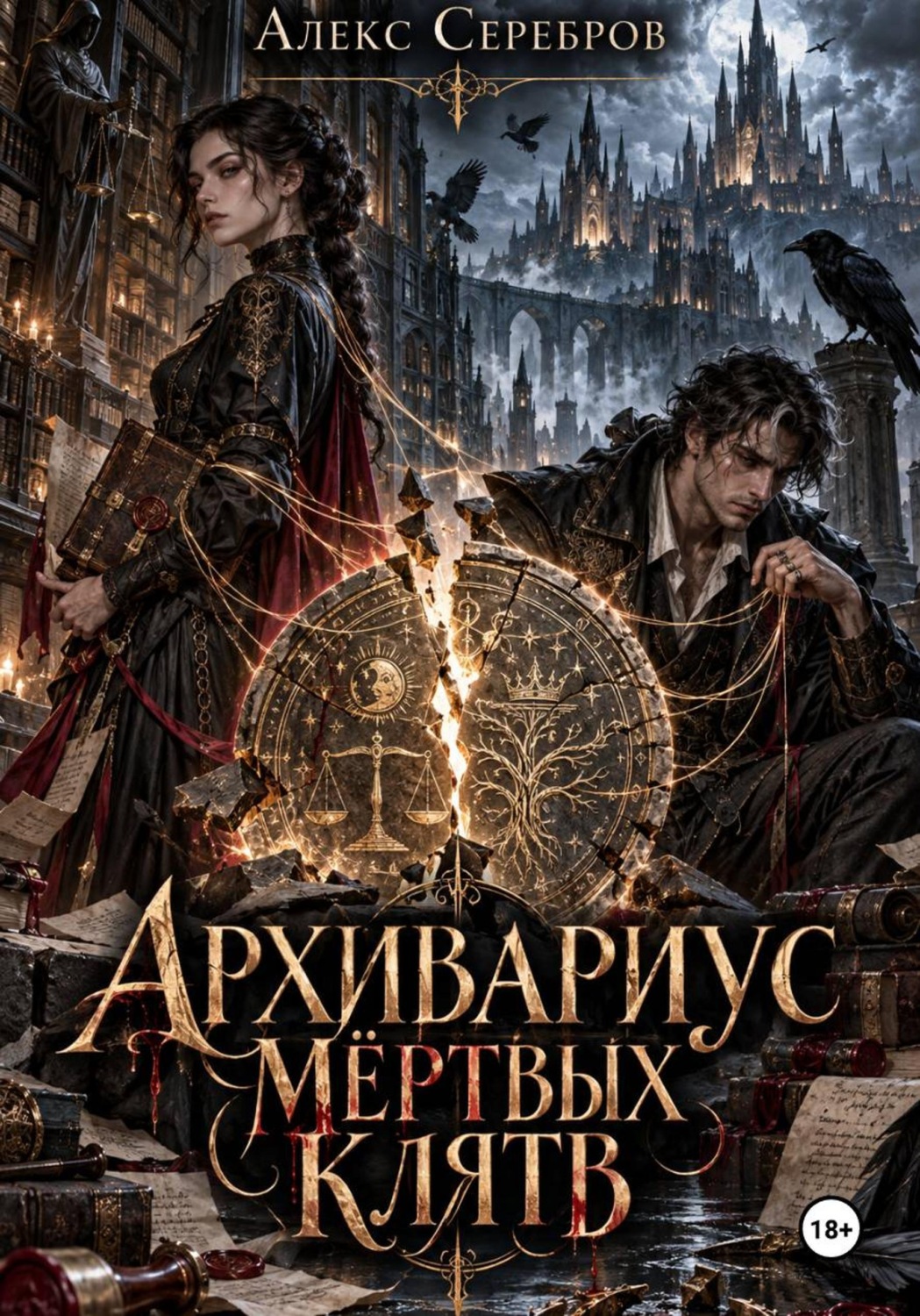 Обложка книги «Архивариус мёртвых клятв»