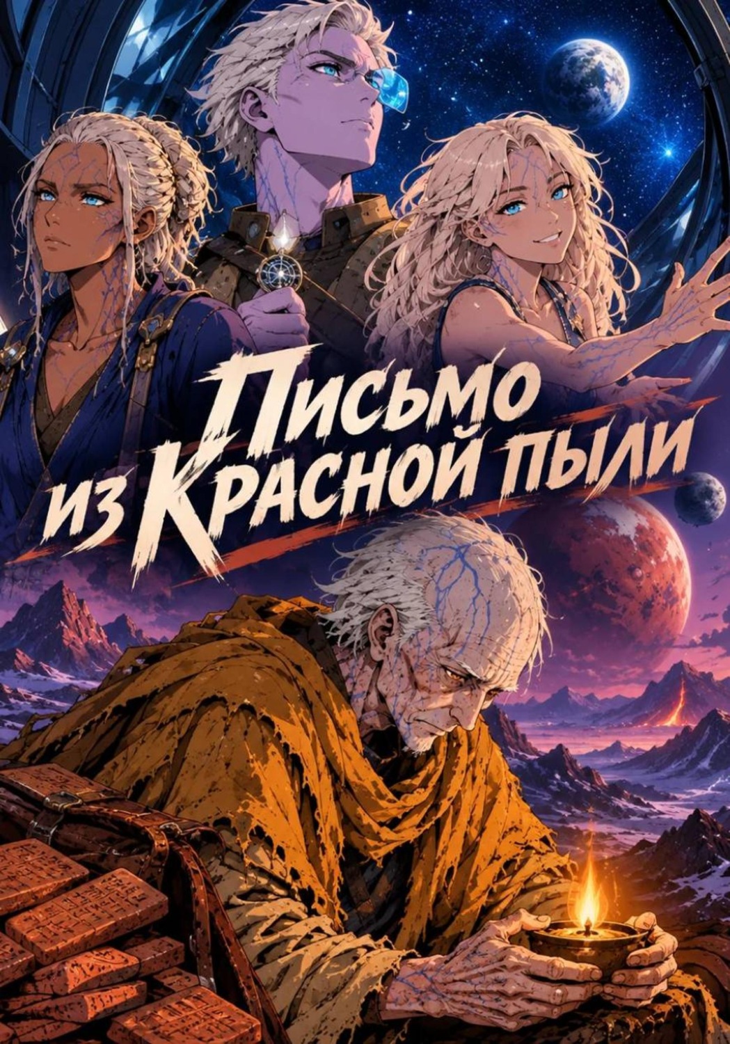 Обложка книги «Письмо из Красной пыли. Книга первая: Ацидалийское море»