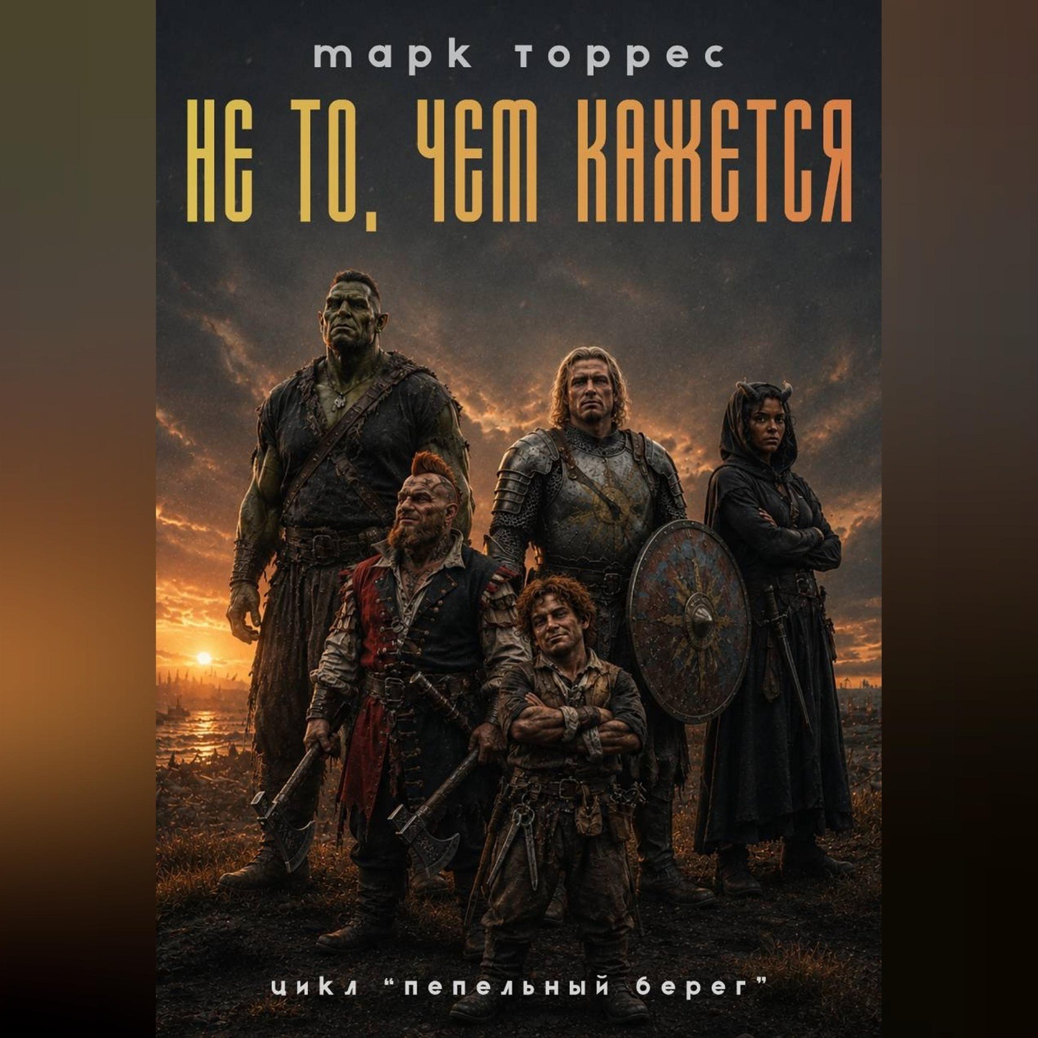 Обложка книги «Пепельный берег. Не то, чем кажется»