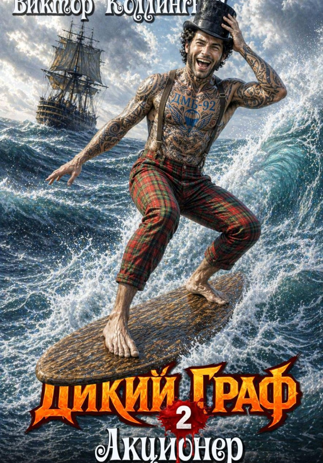 Обложка книги «Дикий граф. Акционер»