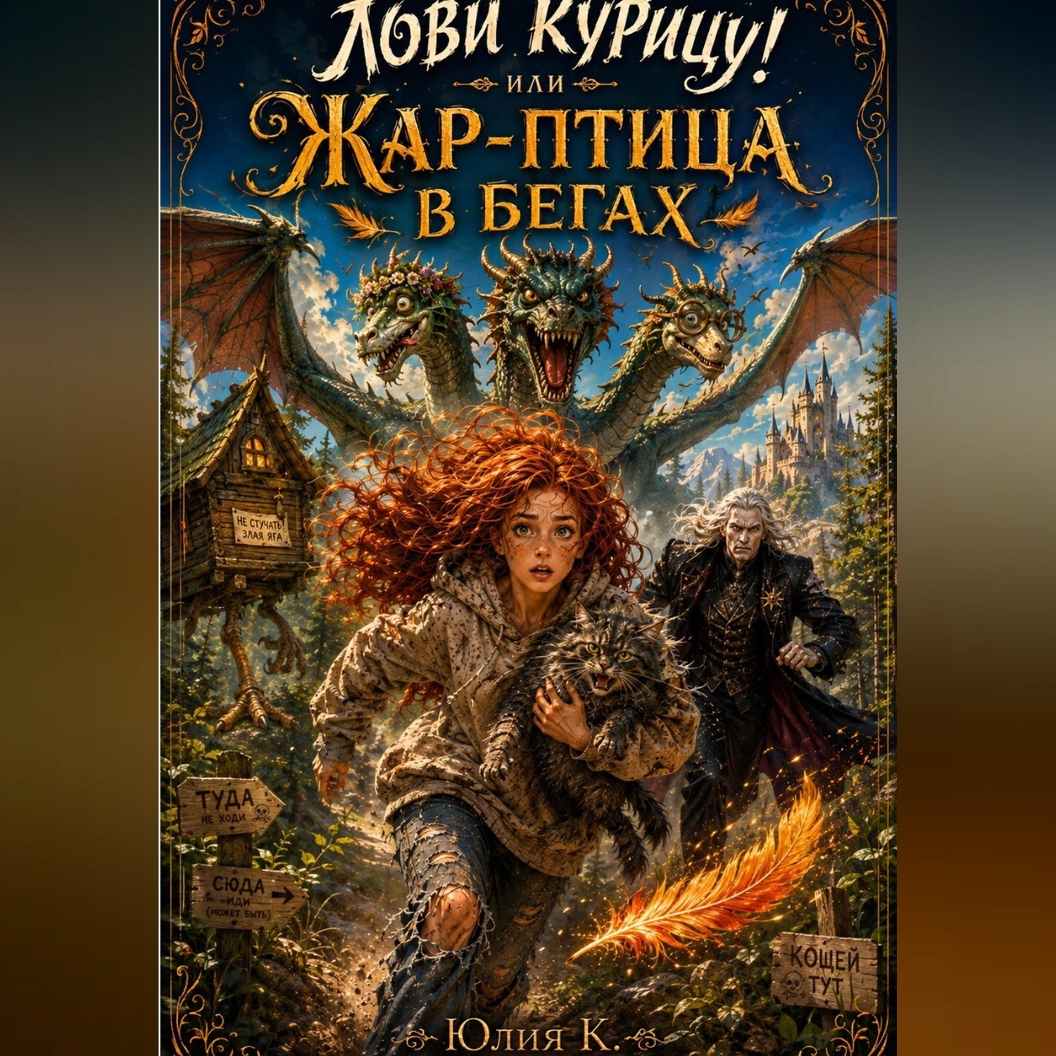 Обложка книги «Лови курицу! или Жар-птица в бегах»