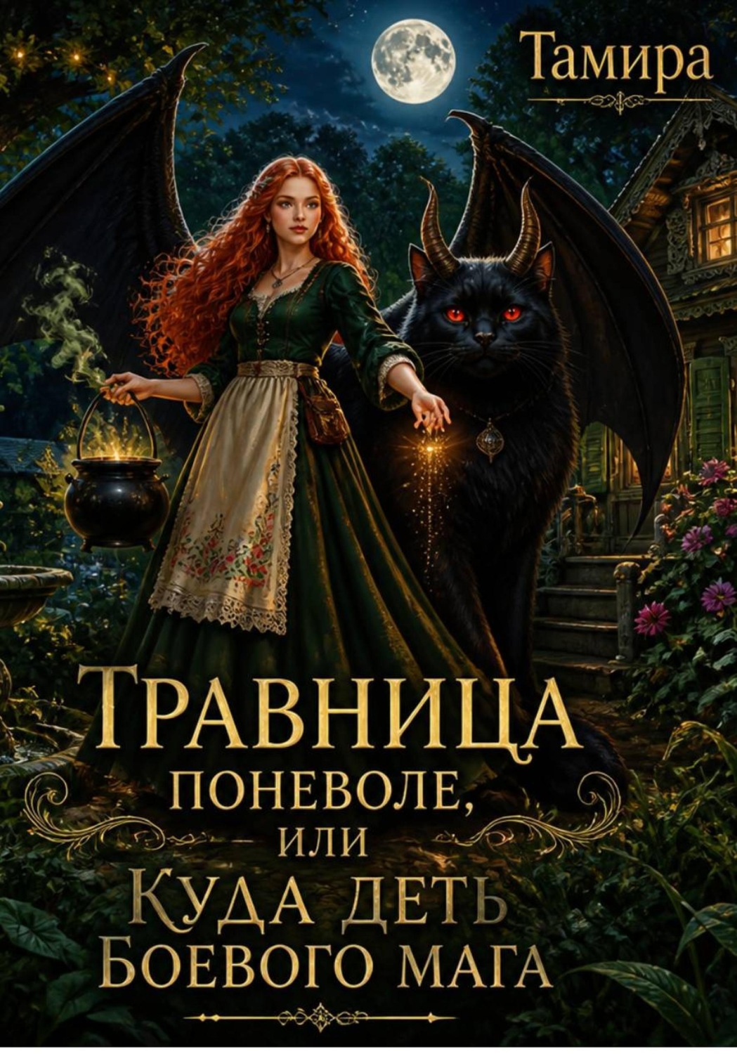Обложка книги «Травница поневоле, или Куда деть боевого мага»