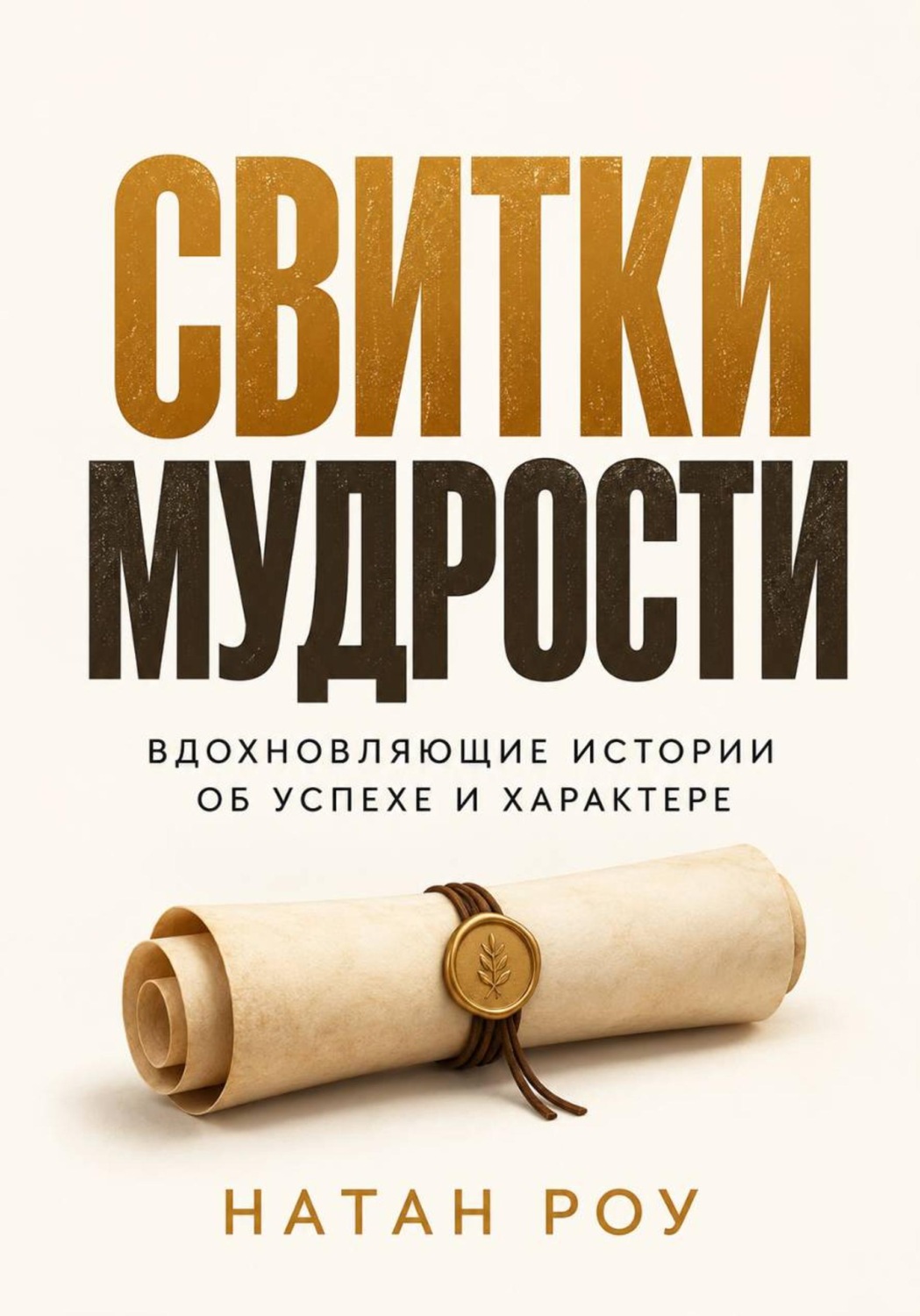 Обложка книги «Свитки мудрости. Вдохновляющие истории об успехе и характере»
