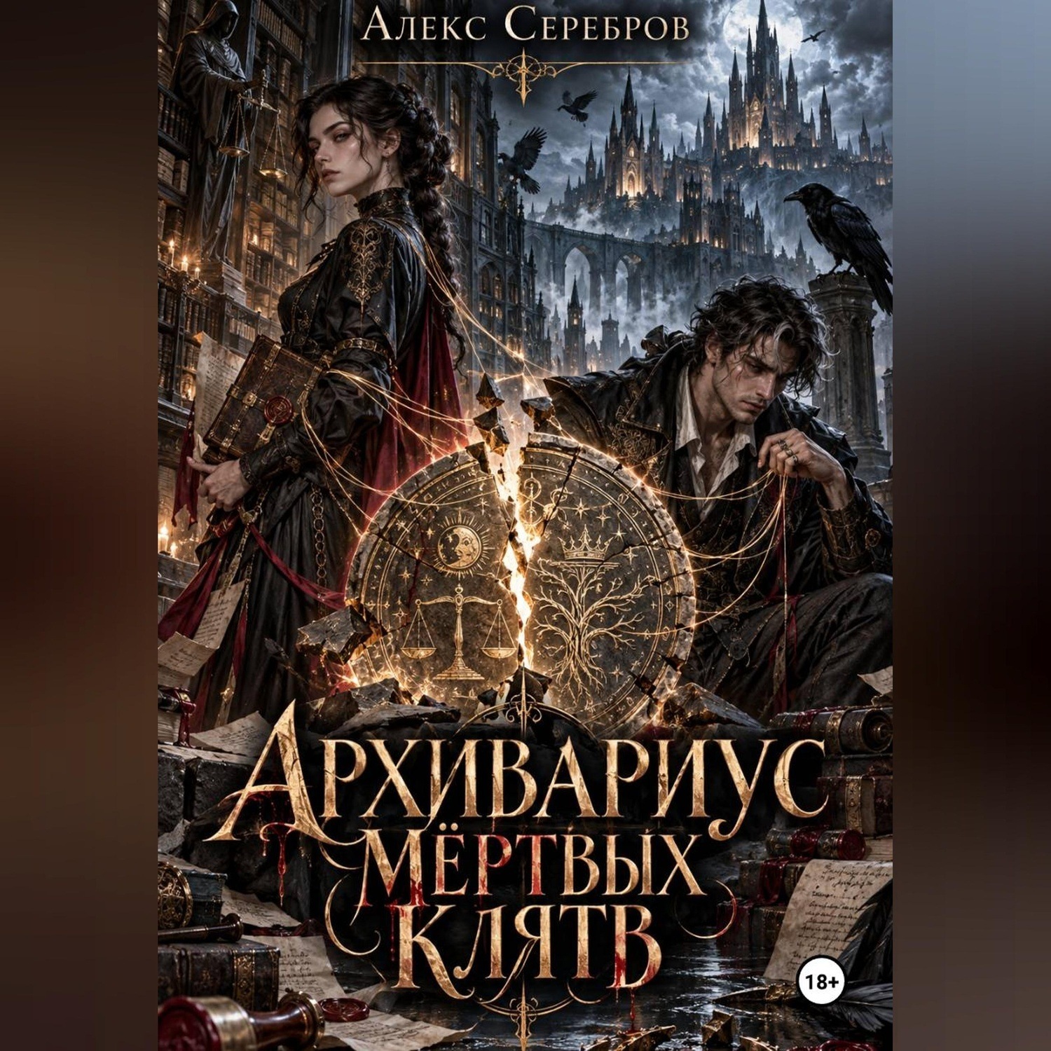 Обложка книги «Архивариус мёртвых клятв»