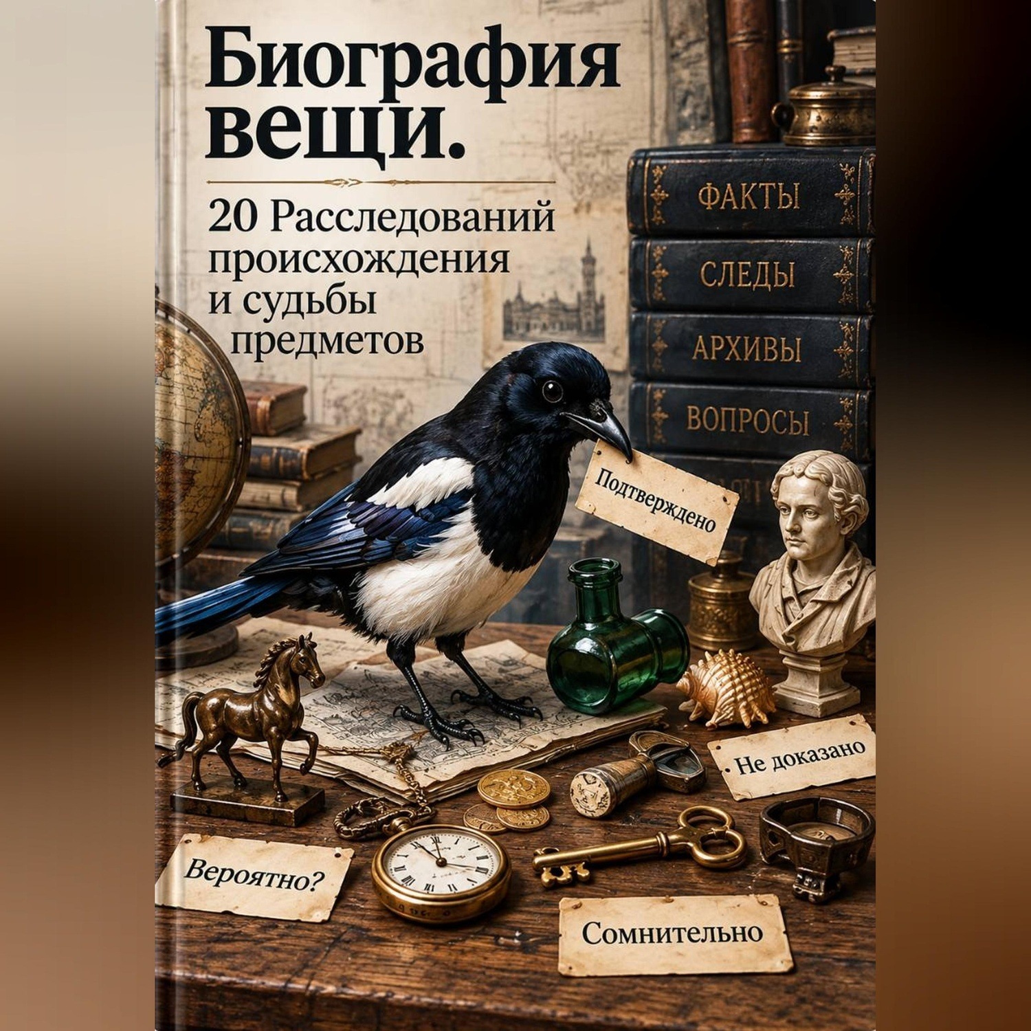 Обложка книги «Биография вещи. 20 Расследований происхождения и судьбы предметов»