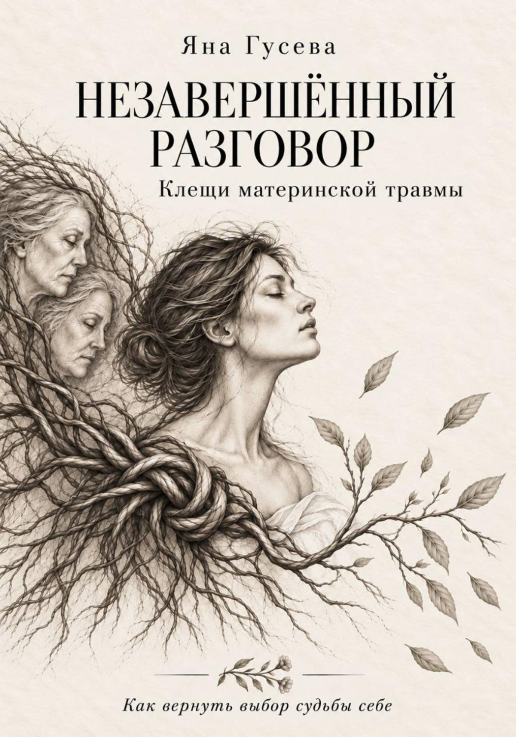 Обложка книги «НЕЗАВЕРШЁННЫЙ РАЗГОВОР. Клещи материнской травмы»
