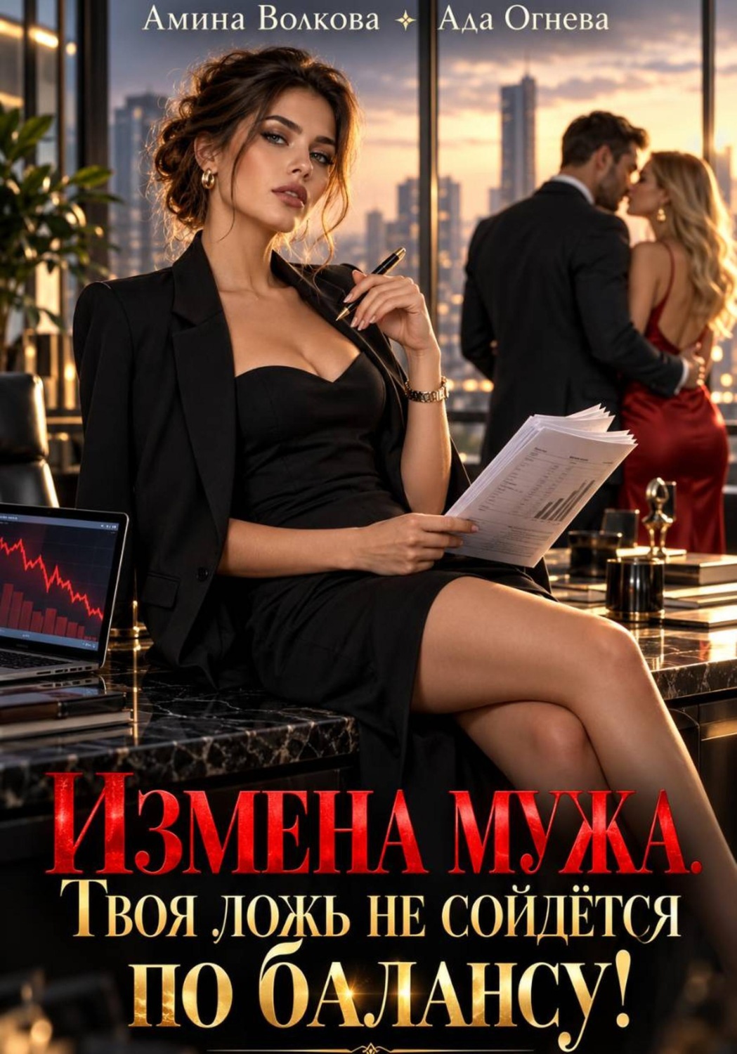 Обложка книги «Измена мужа. Твоя ложь не сойдётся по балансу!»