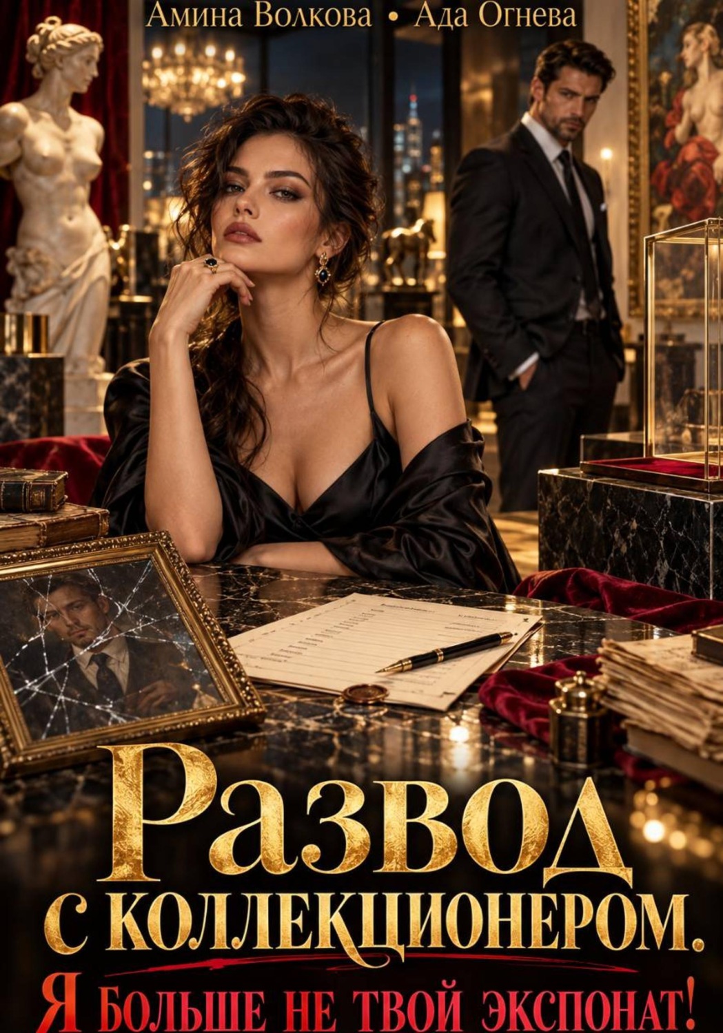 Обложка книги «Развод с коллекционером. Я больше не твой экспонат!»