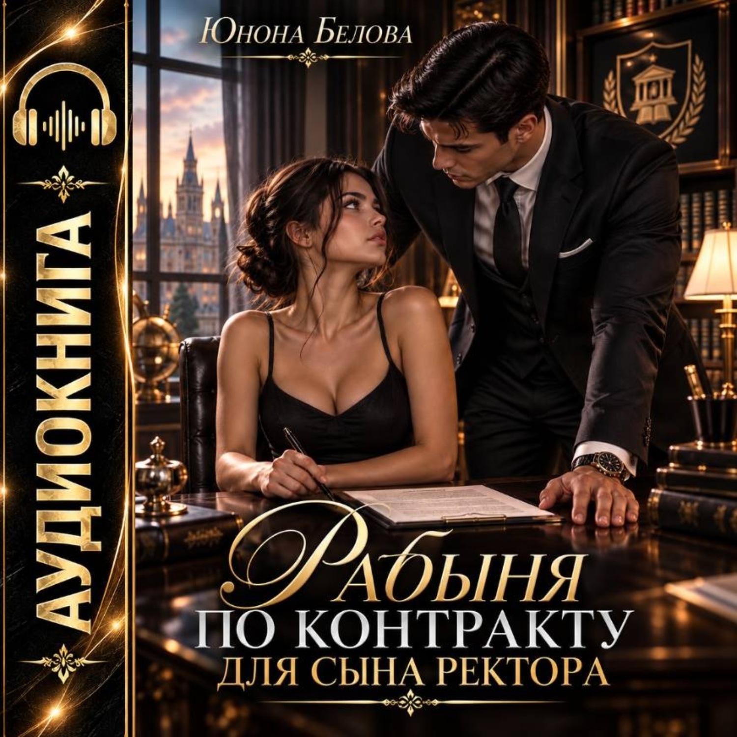 Обложка книги «Рабыня по контракту для сына ректора»