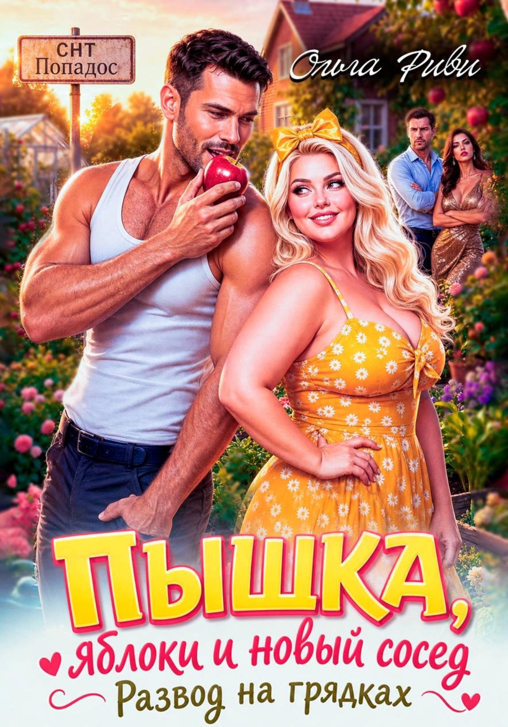 Обложка книги «Пышка, яблоки и новый сосед»