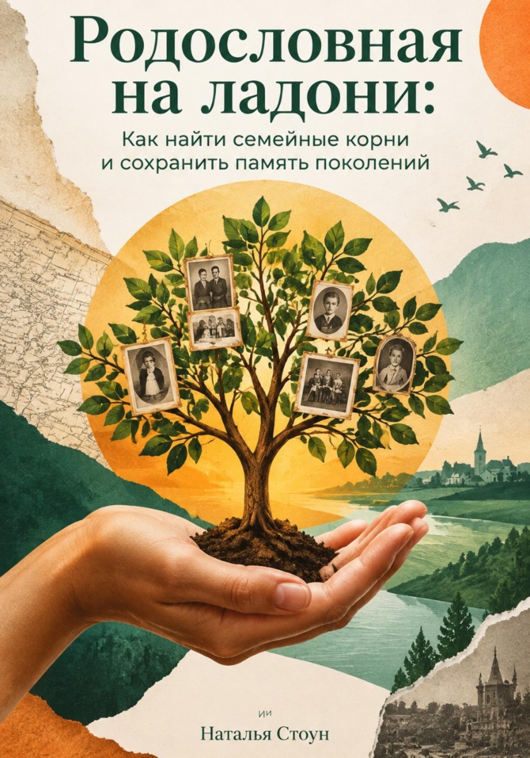 Обложка книги «Родословная на ладони: Как найти семейные корни и сохранить память поколений»