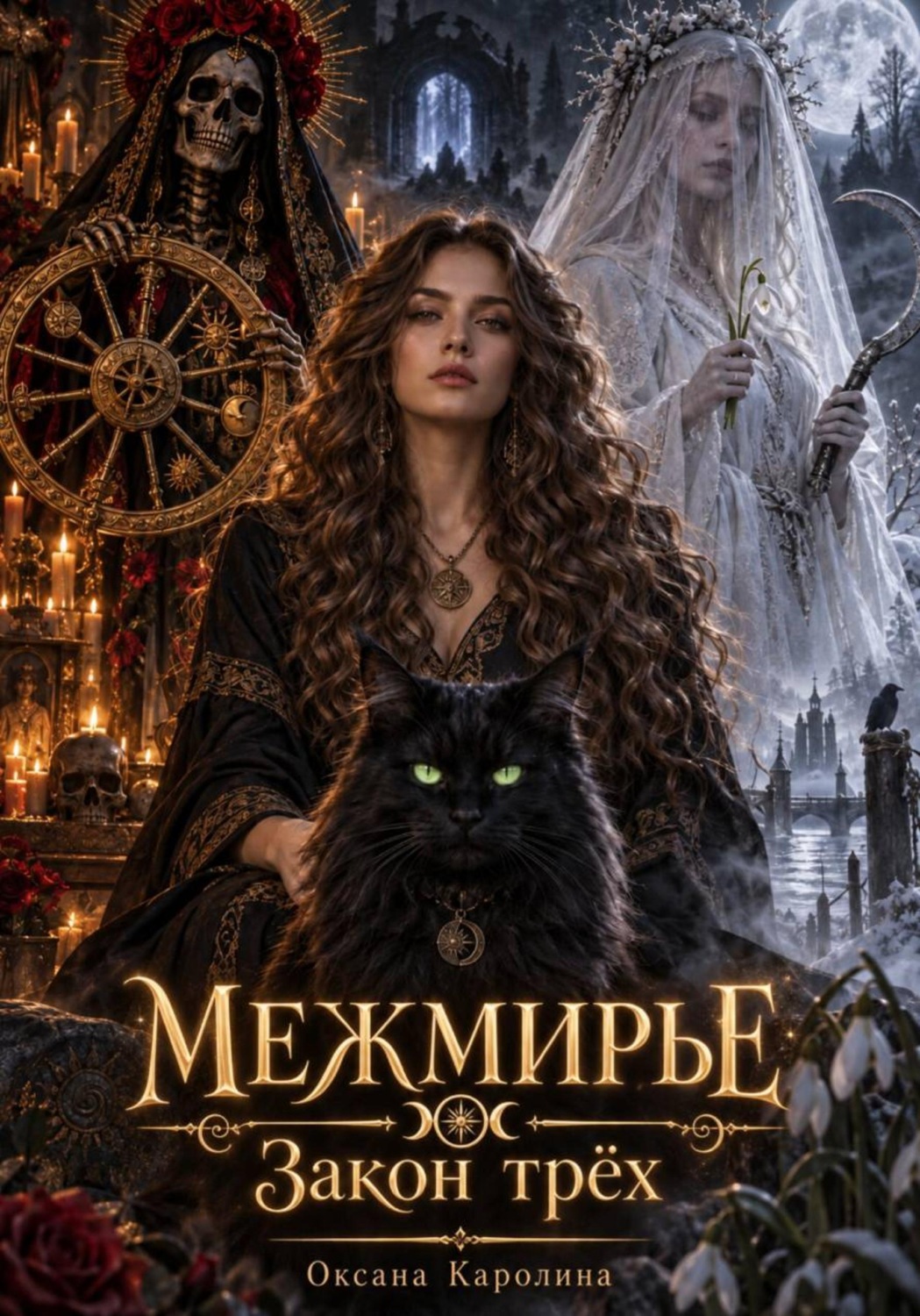 Обложка книги «МЕЖМИРЬЕ. Закон трёх.»
