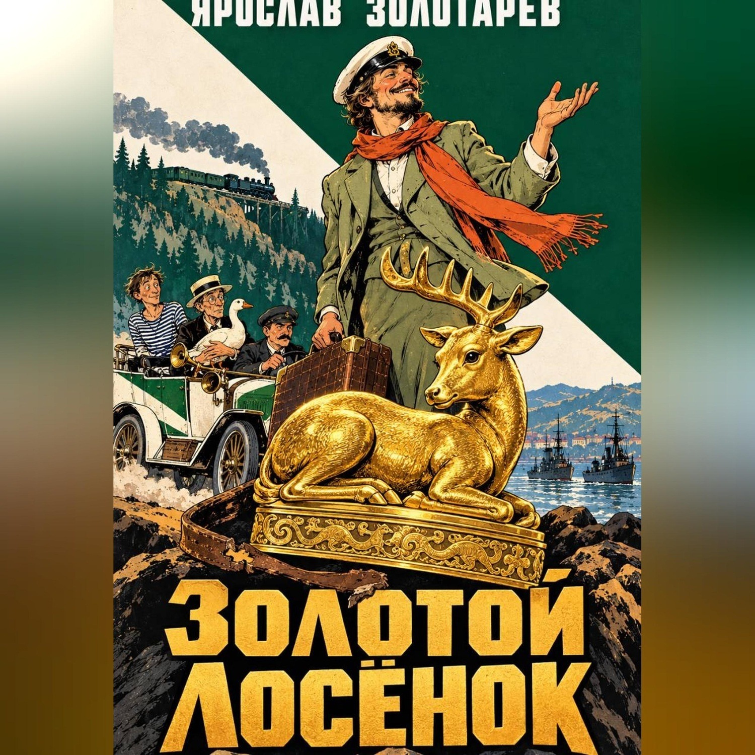 Обложка книги «Золотой лосёнок»