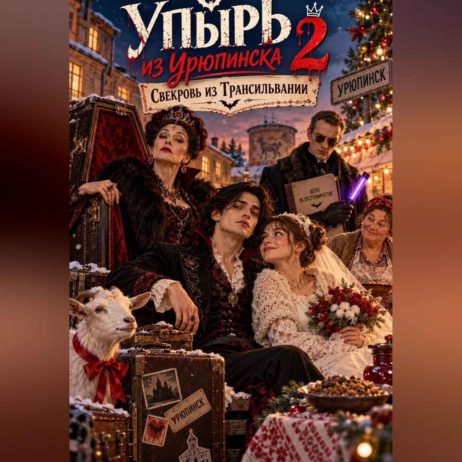 Обложка книги «Упырь из Урюпинска 2. Свекровь из Трансильвании»