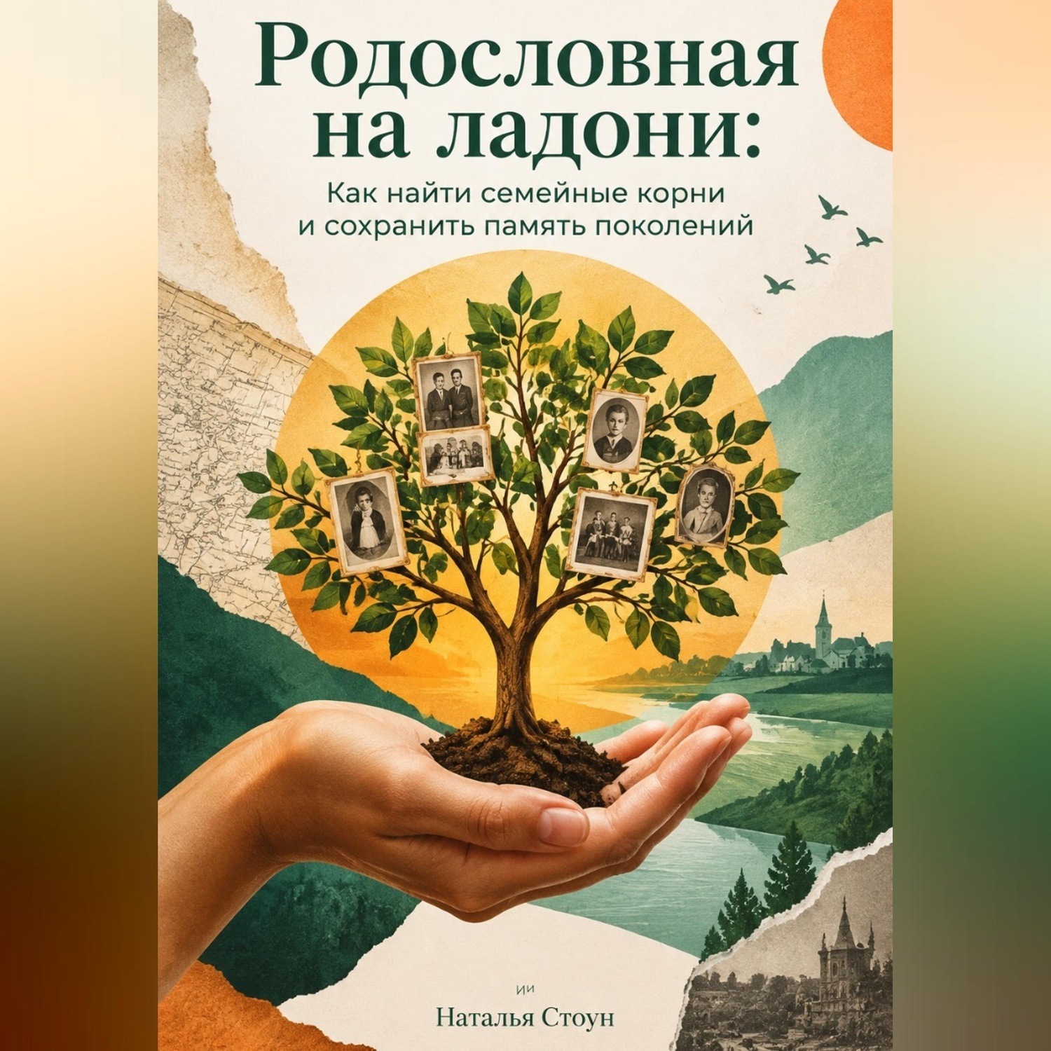 Обложка книги «Родословная на ладони: Как найти семейные корни и сохранить память поколений»
