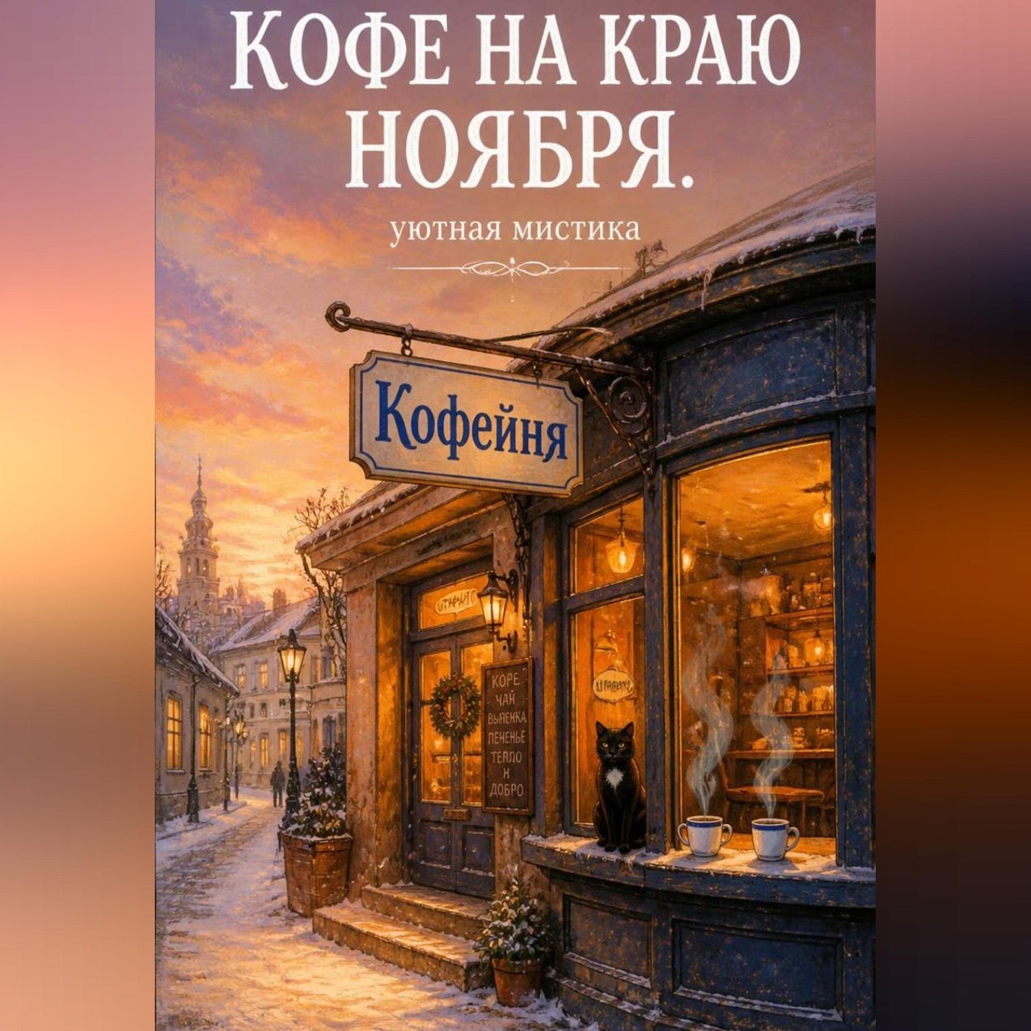 Обложка книги «Кофе на краю ноября»