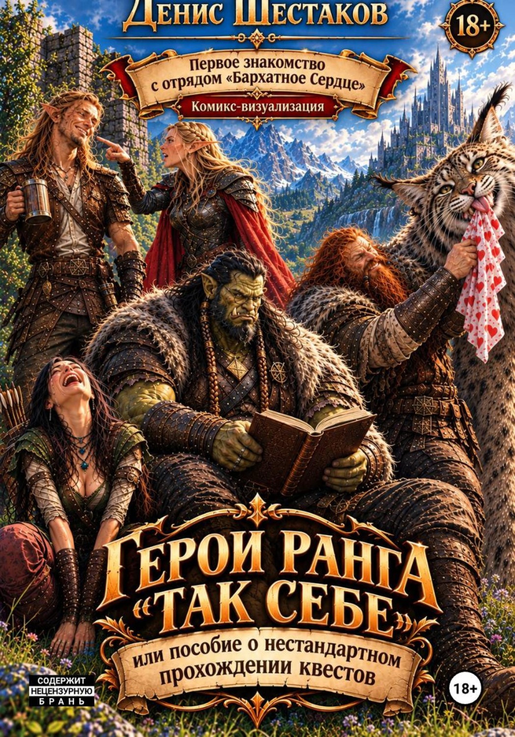 Обложка книги «Герои ранга "Так себе". Знакомство с отрядом»