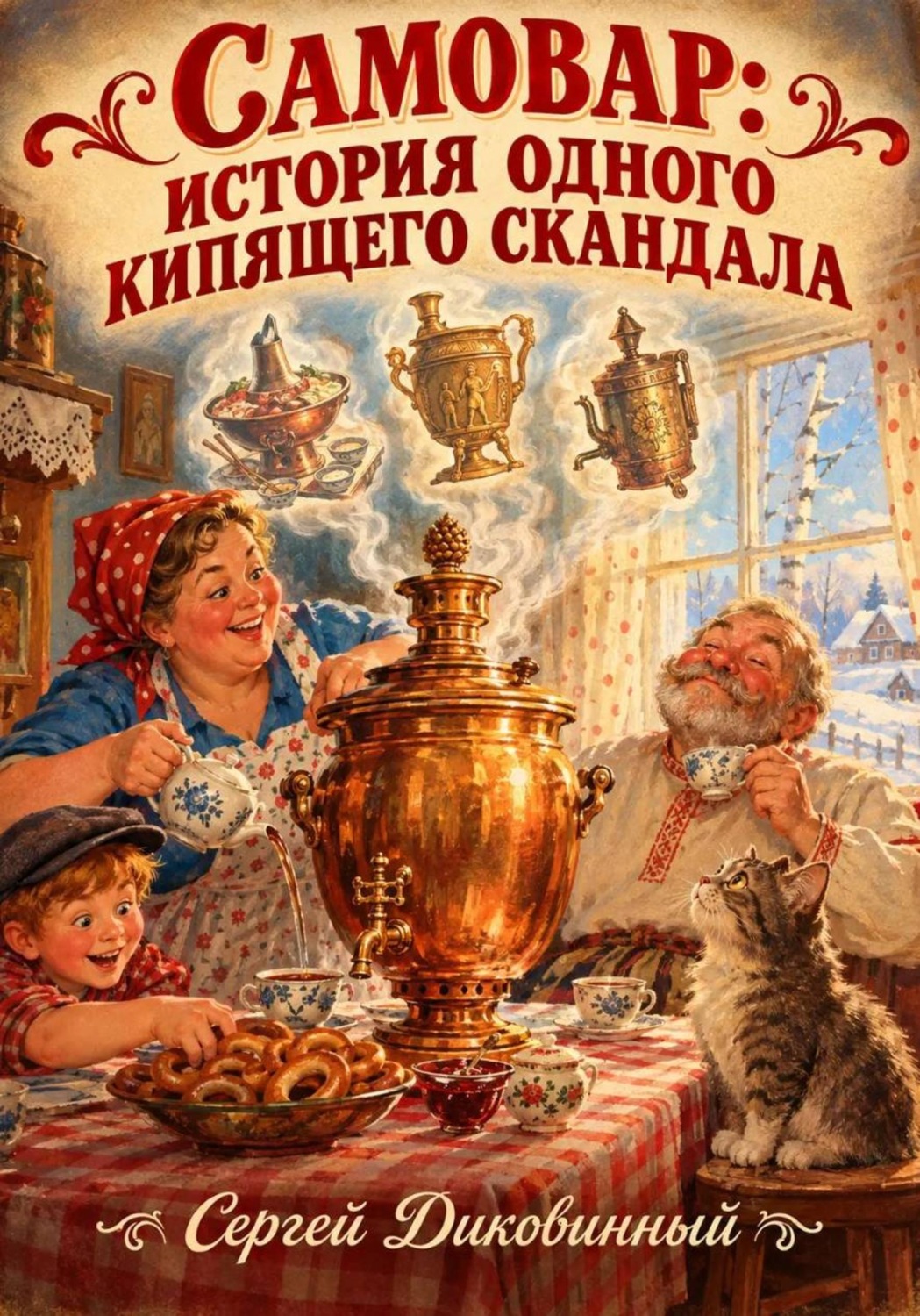 Обложка книги «Самовар: история одного кипящего скандала»