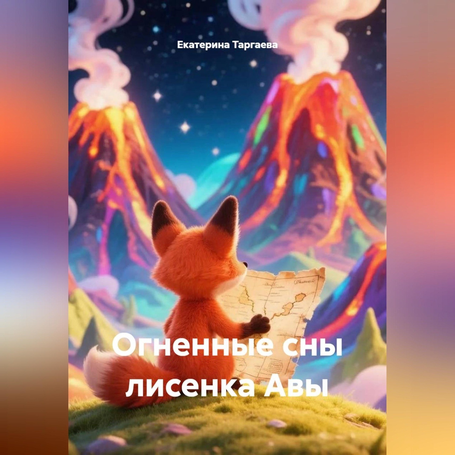 Обложка книги «Огненные сны лисенка Авы»