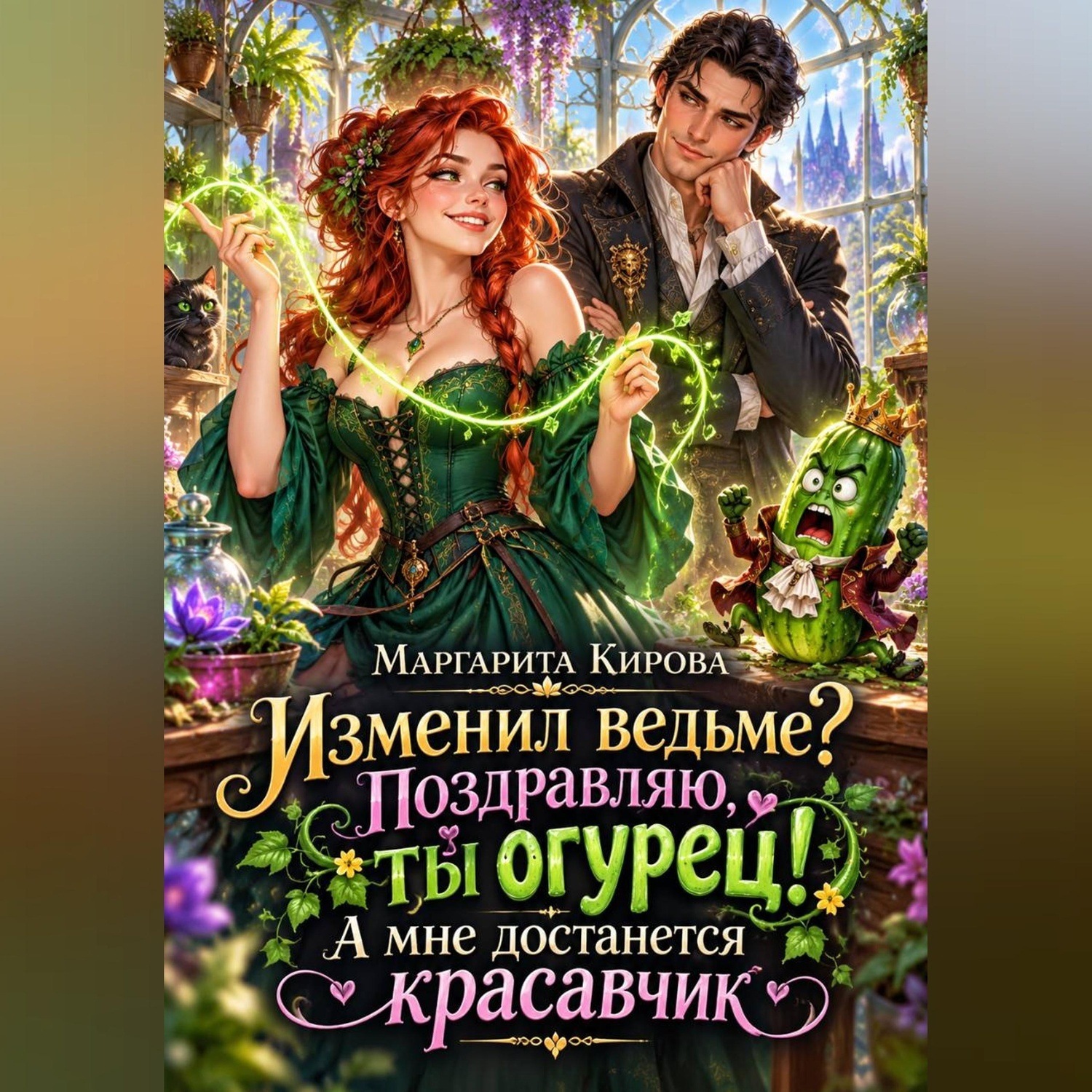 Обложка книги «Изменил ведьме? Поздравляю, ты огурец! А мне достанется красавчик»