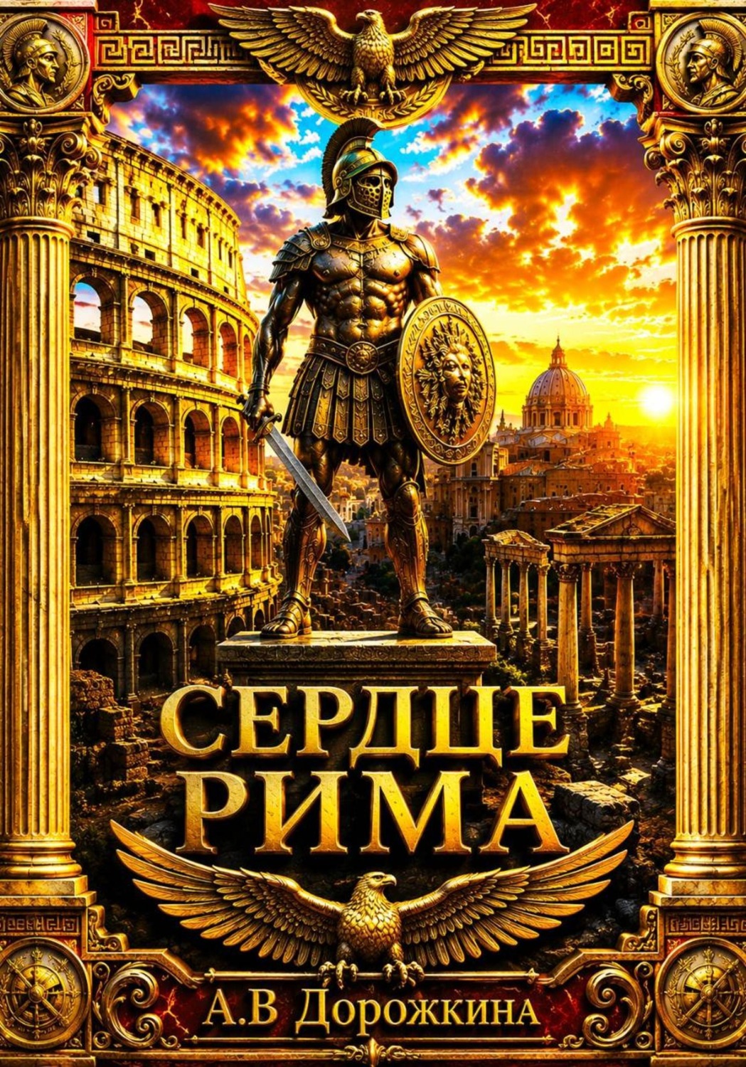 Обложка книги «Сердце Рима»