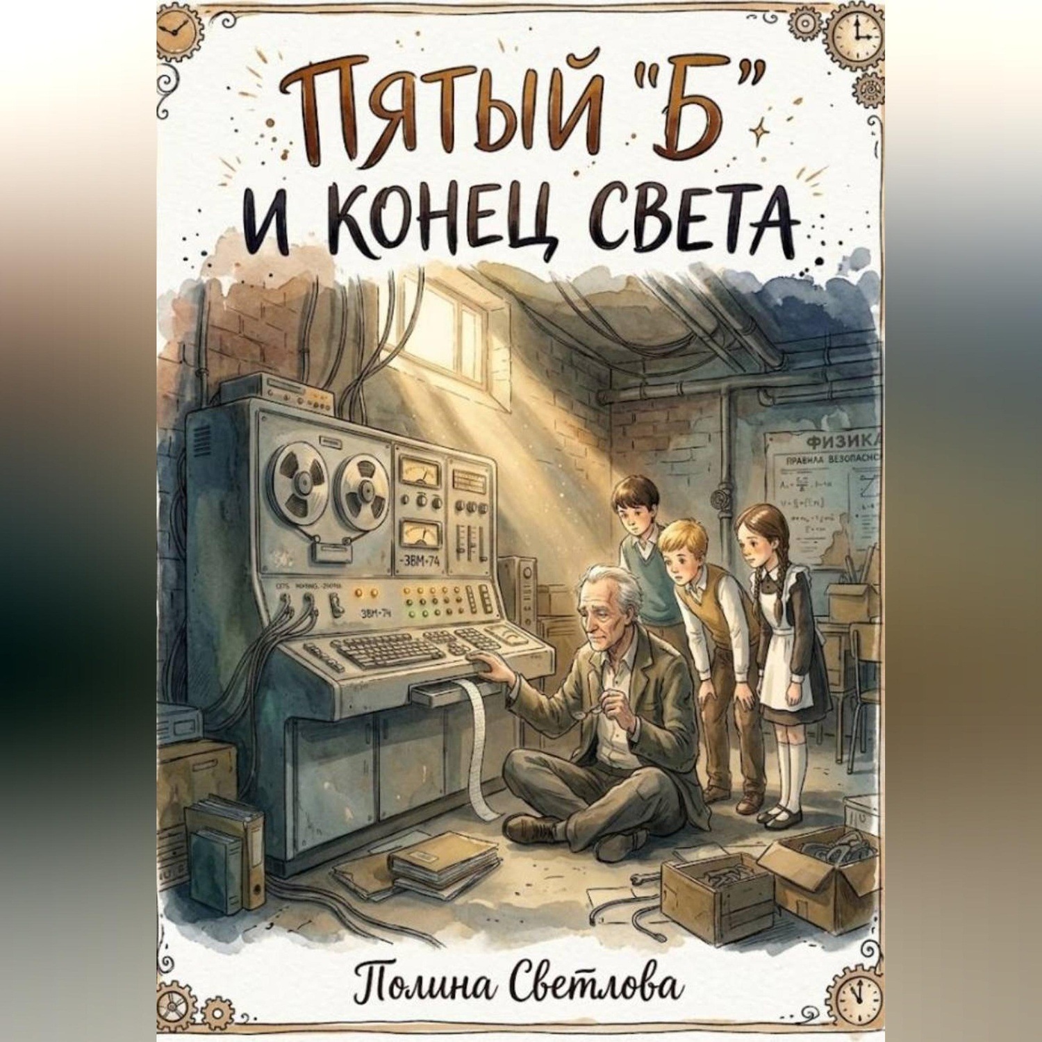 Обложка книги «Пятый "Б" и конец света»