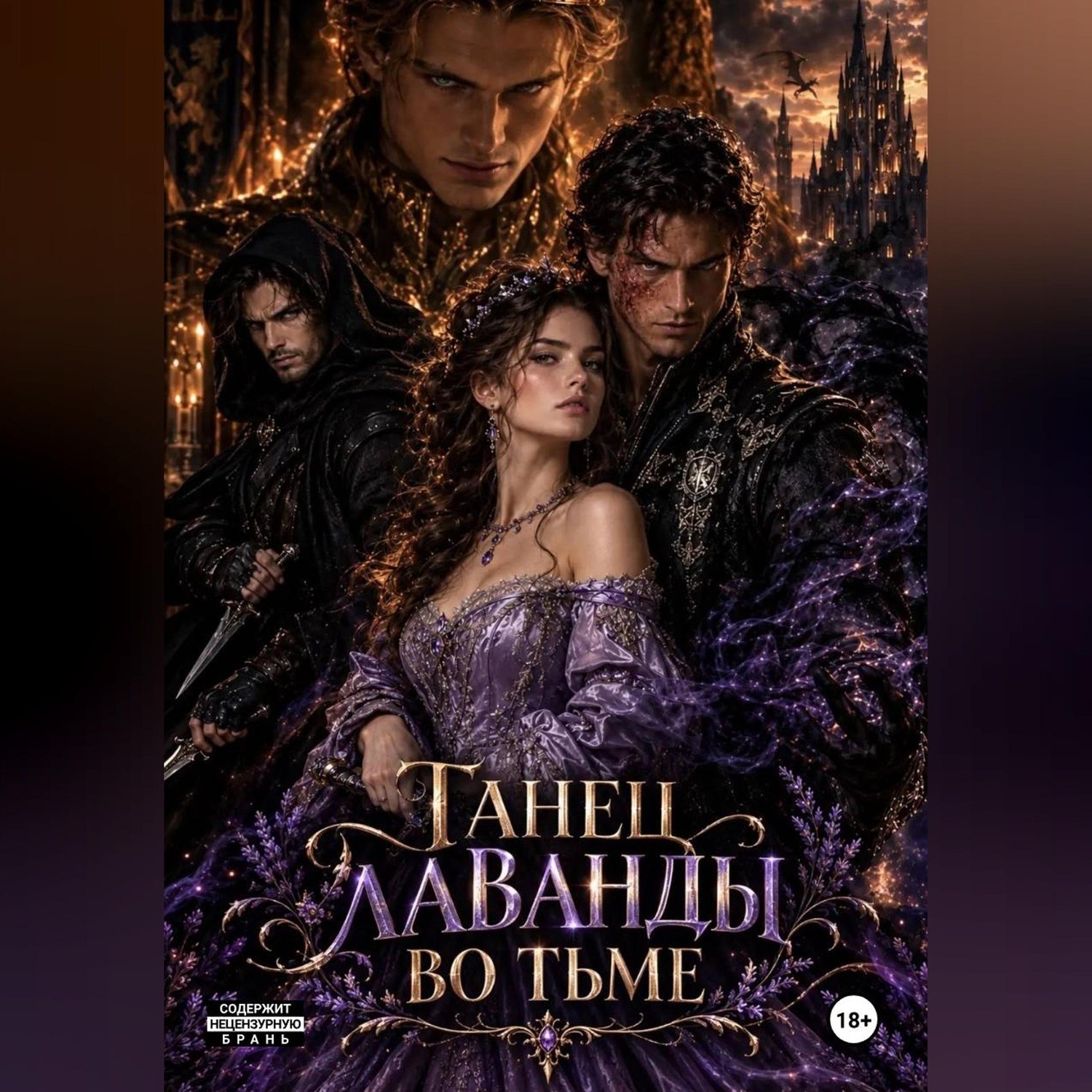 Обложка книги «Танец лаванды во тьме»