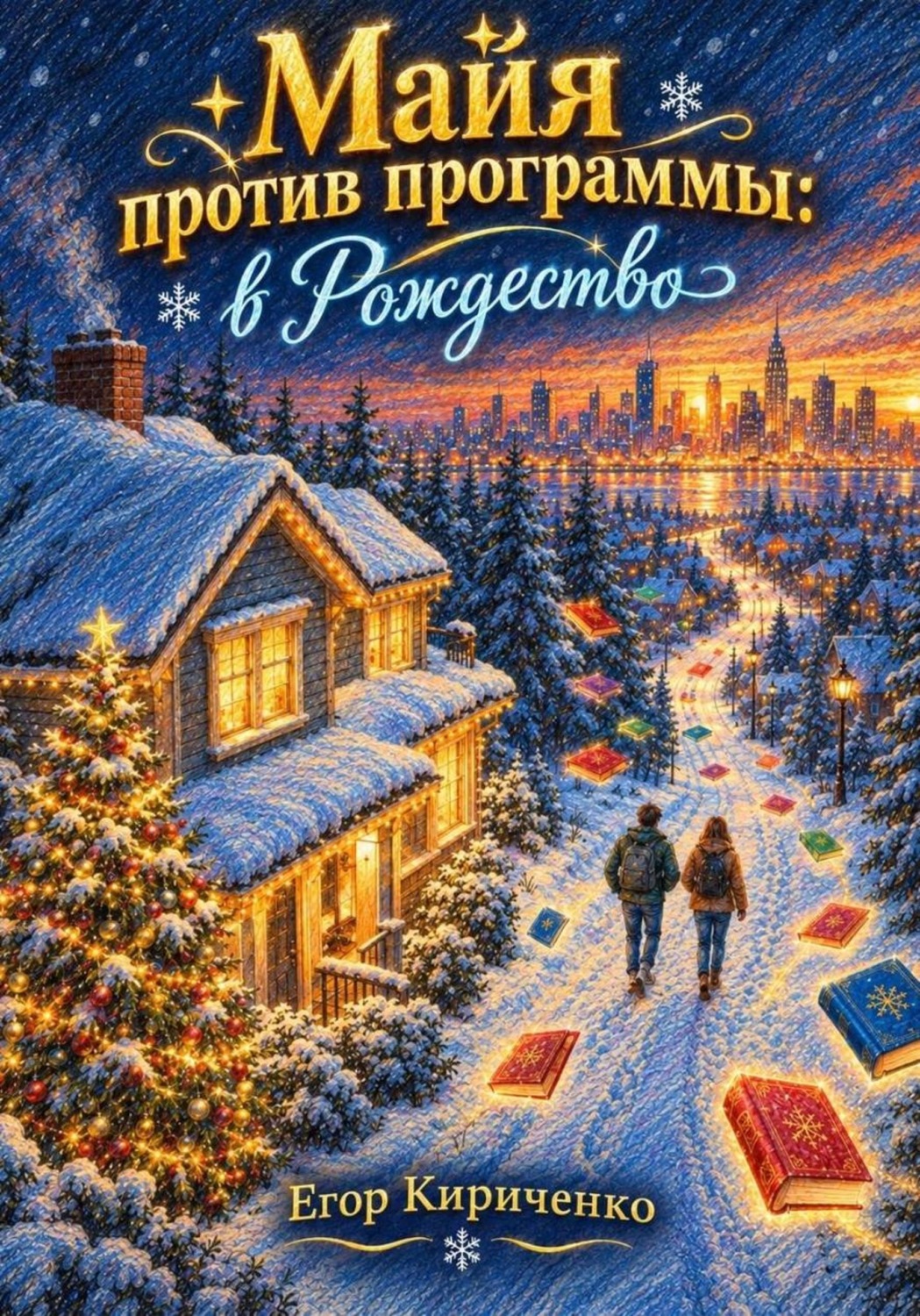 Обложка книги «Майя против программы: в Рождество»