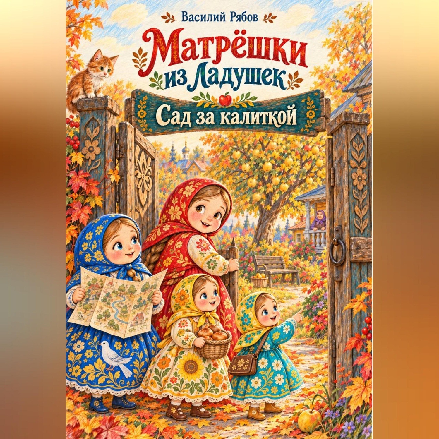 Обложка книги «Матрёшки из Ладушек»