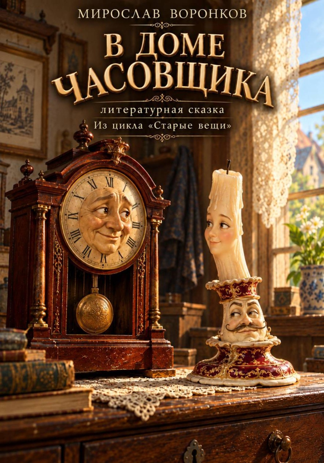 Обложка книги «В доме часовщика»