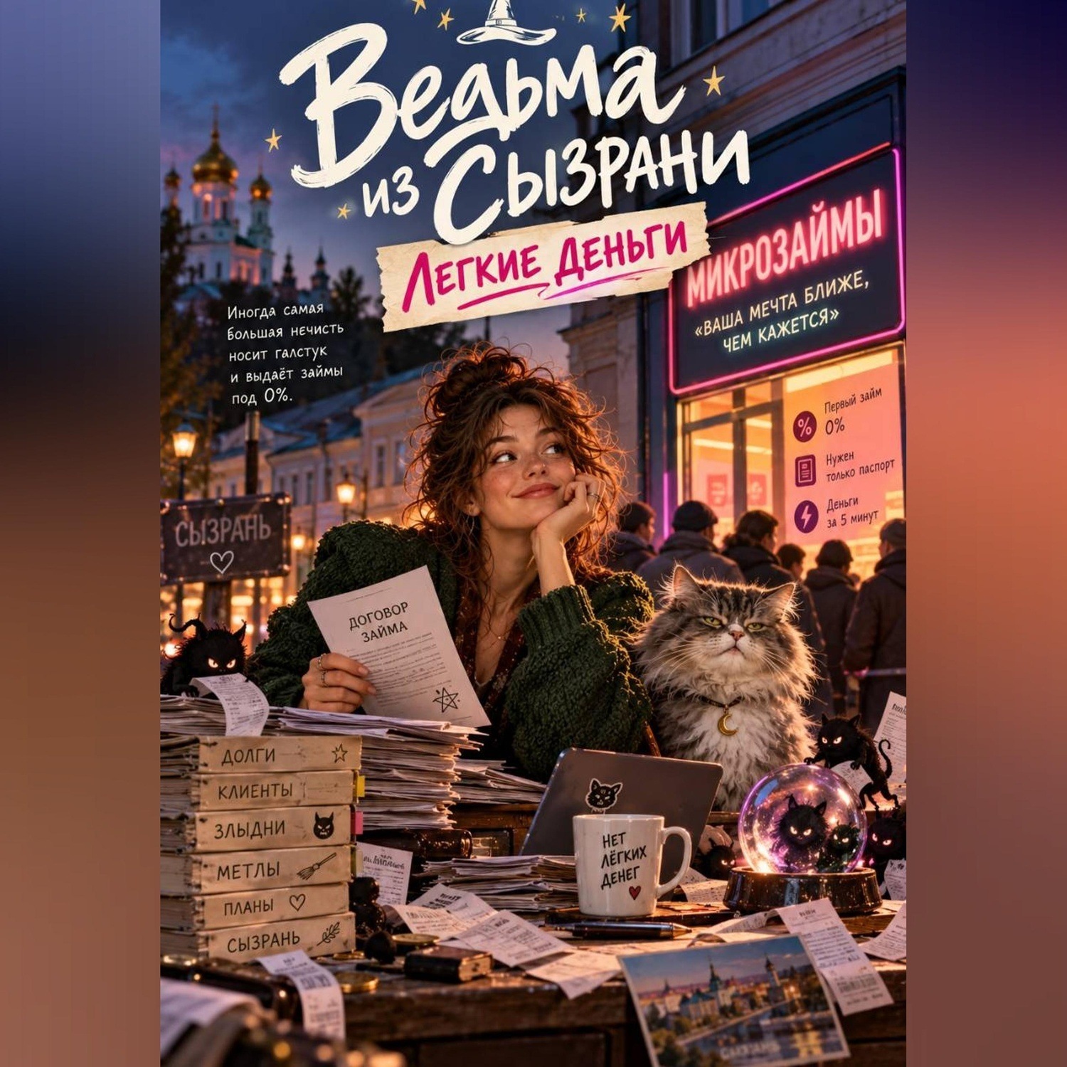 Обложка книги «Ведьма из Сызрани. Легкие деньги»
