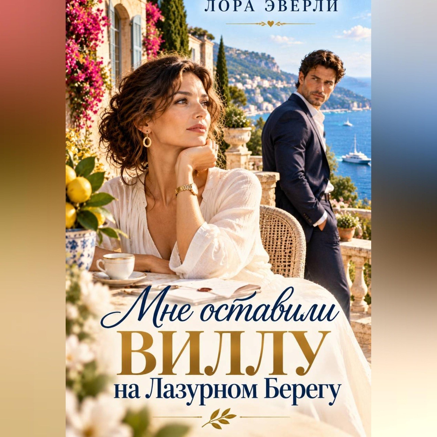 Обложка книги «Мне оставили виллу на Лазурном Берегу»