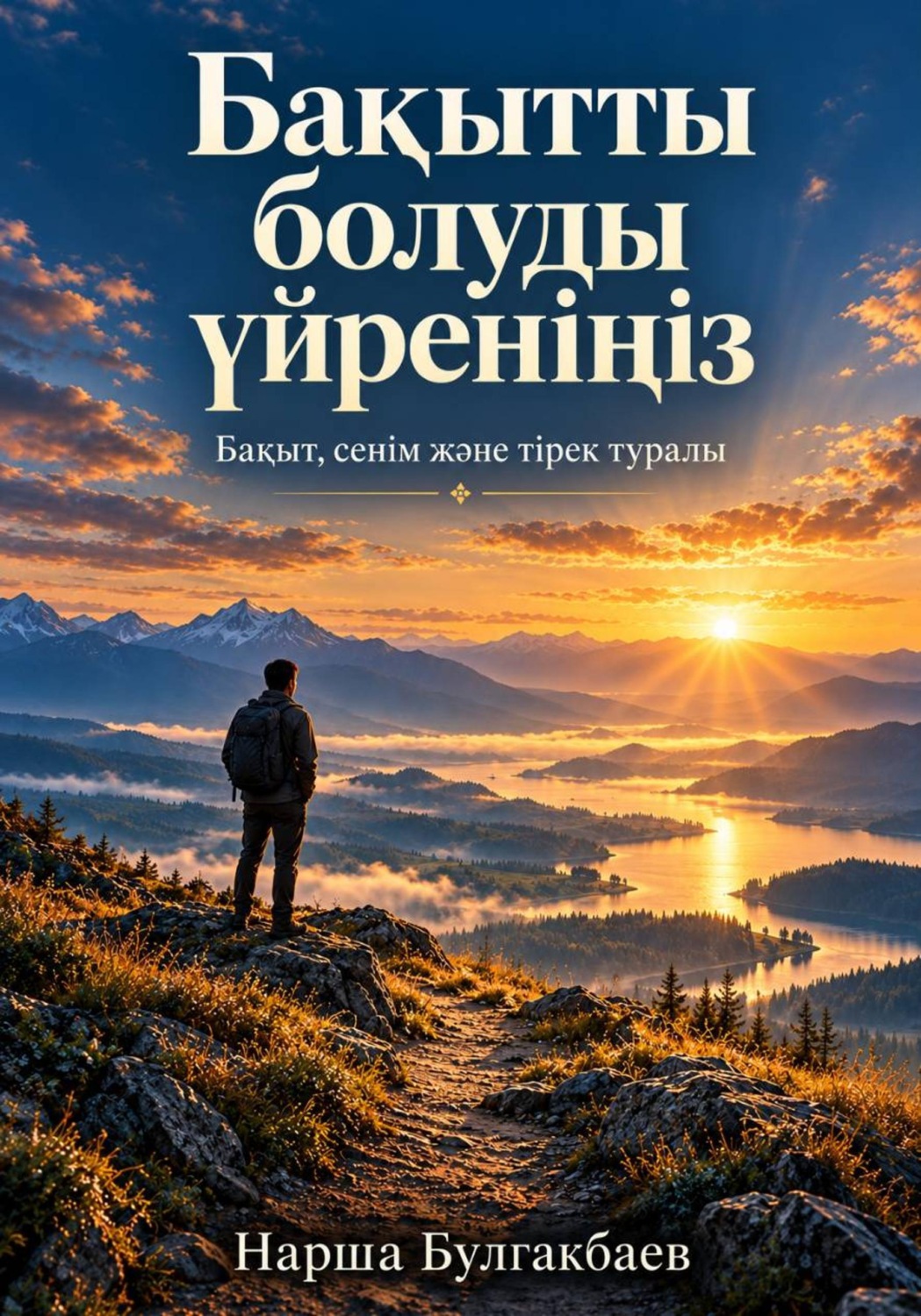 Обложка книги «Бақытты болуды үйреніңіз»