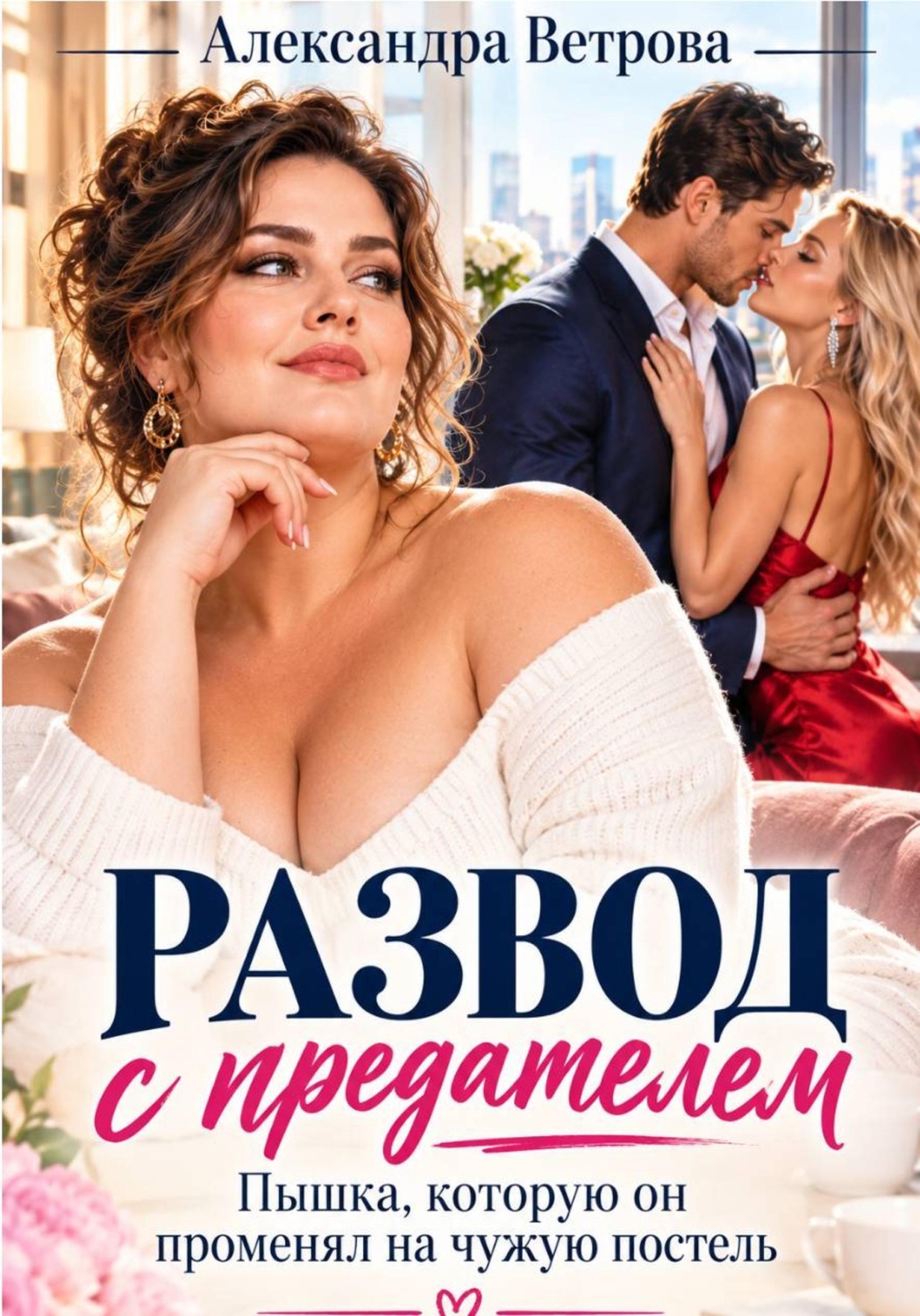 Обложка книги «Развод с предателем. Пышка, которую он променял на чужую постель»