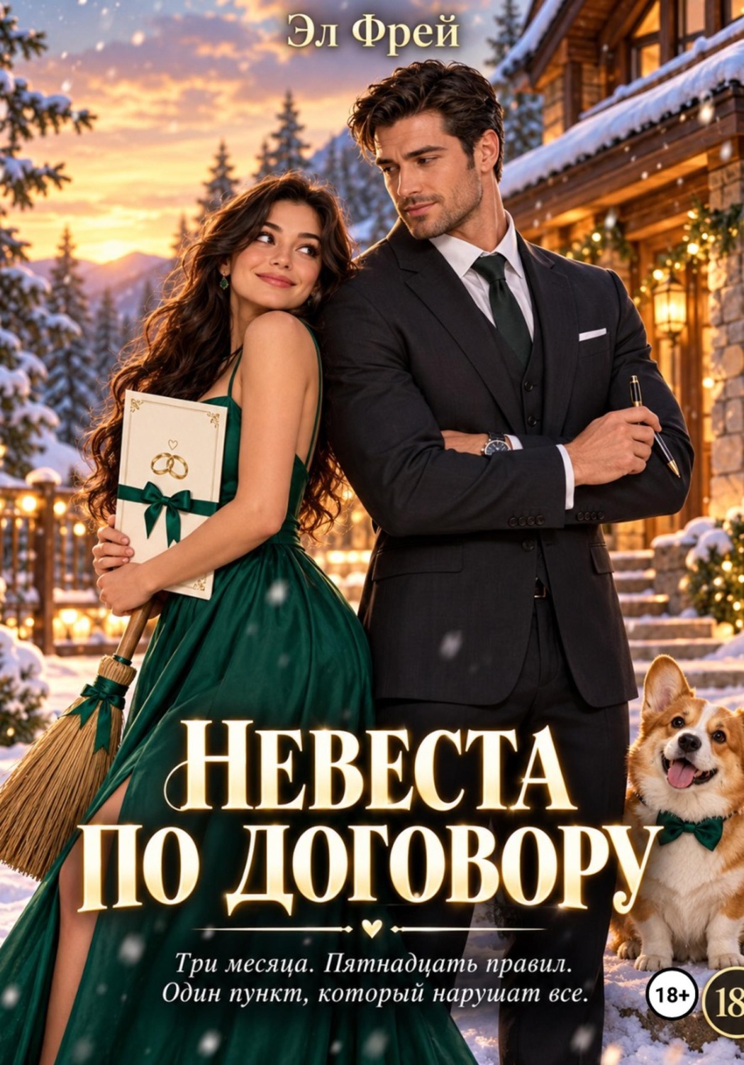 Обложка книги «Невеста по договору»
