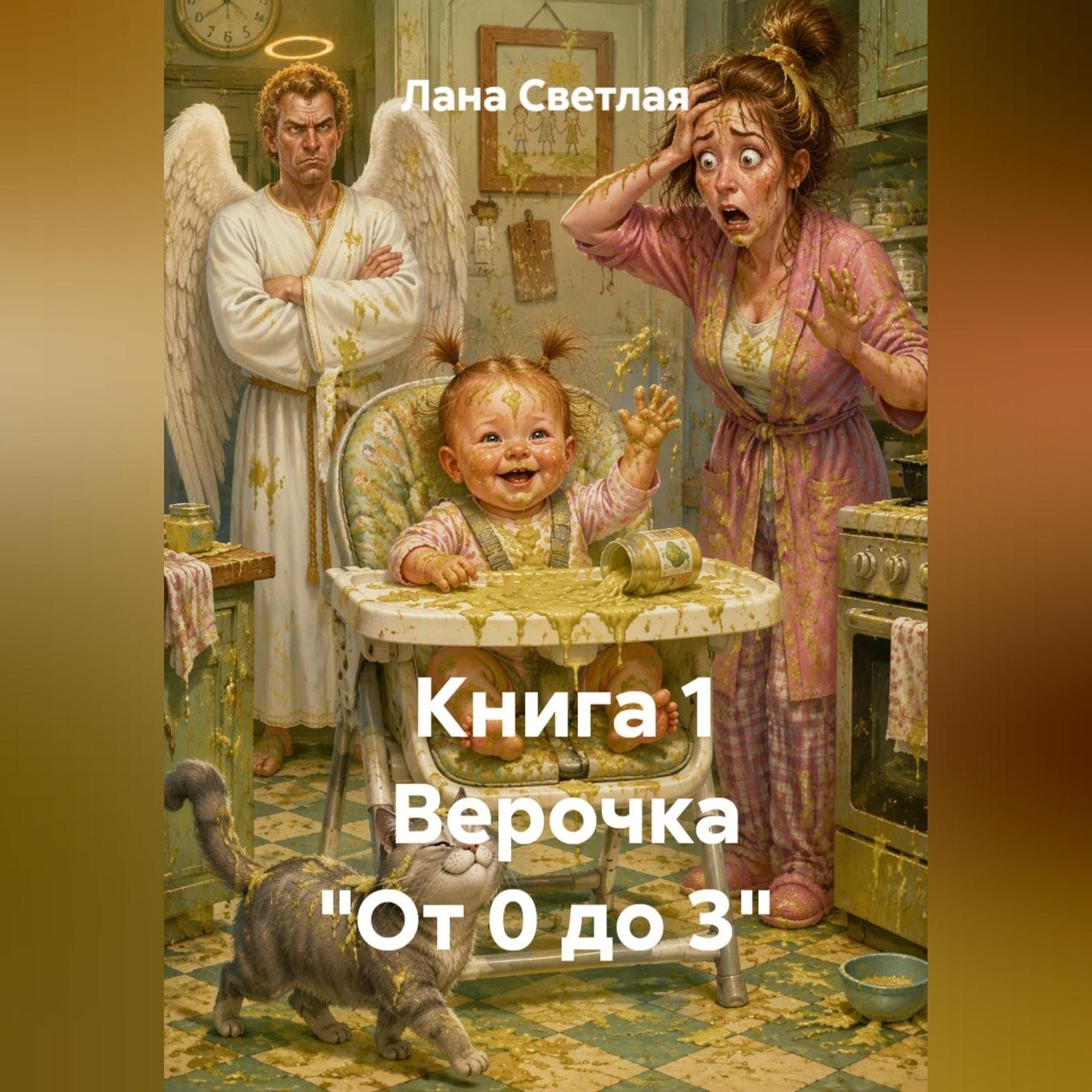 Обложка книги «Книга 1 Верочка "От 0 до 3"»