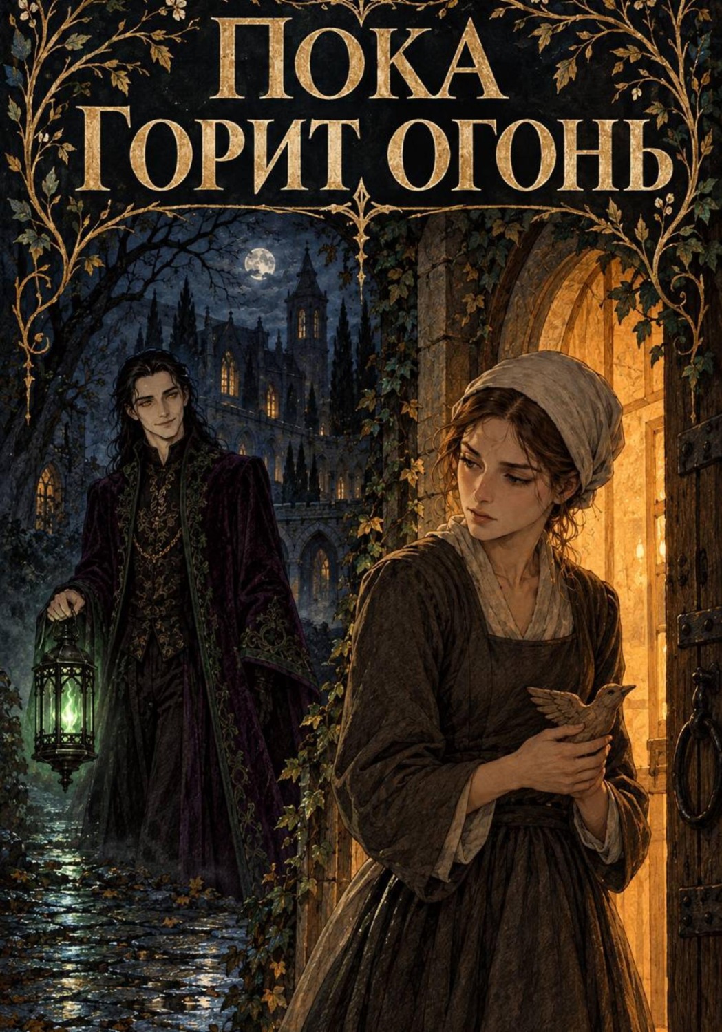 Обложка книги «Пока горит огонь»