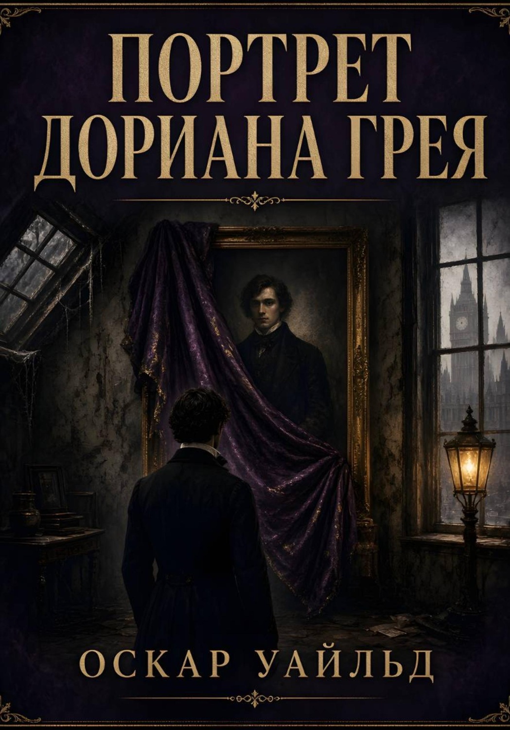 Обложка книги «Портрет Дориана Грея»