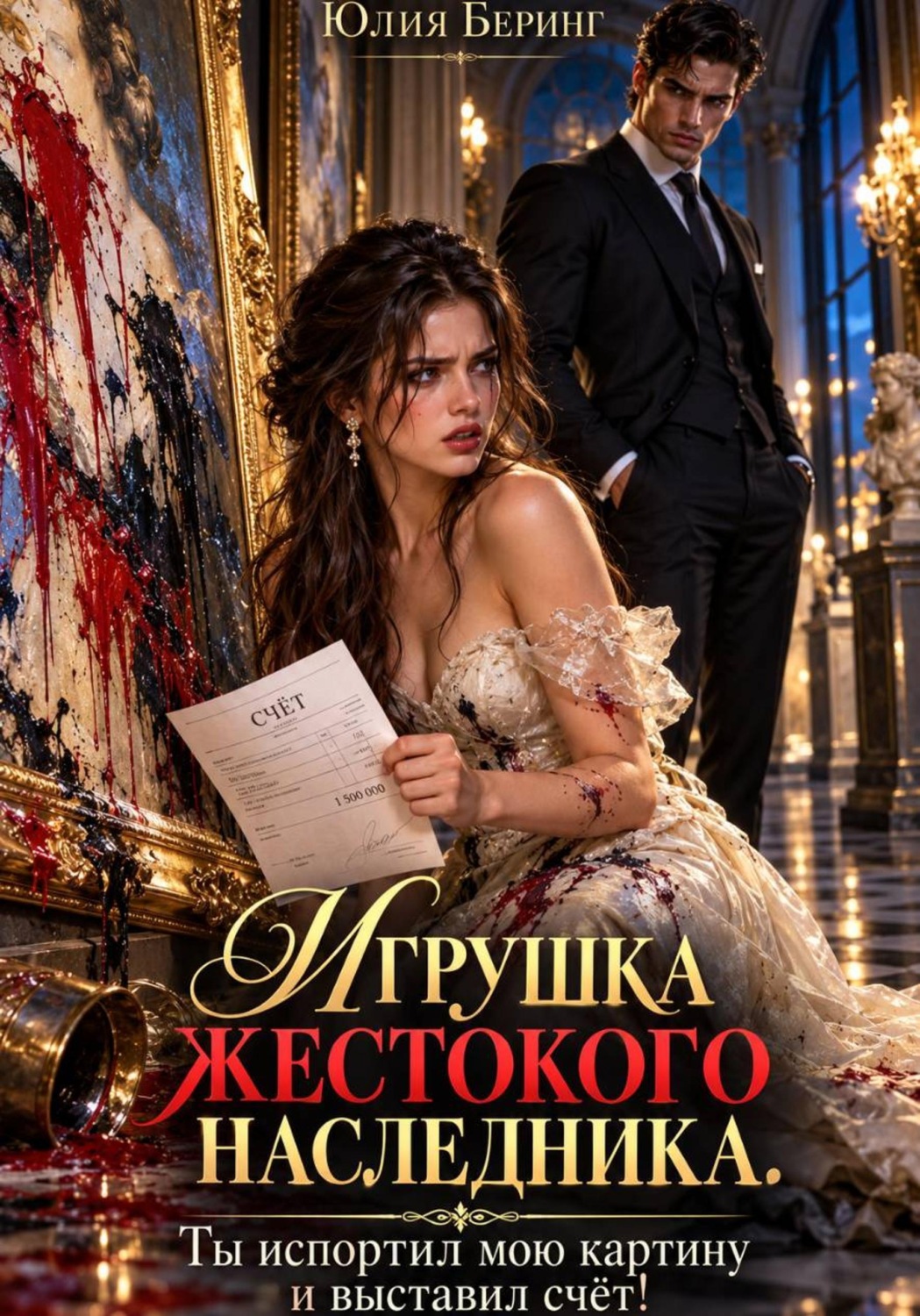 Обложка книги «Игрушка жестокого наследника. Ты испортил мою картину и выставил счёт!»