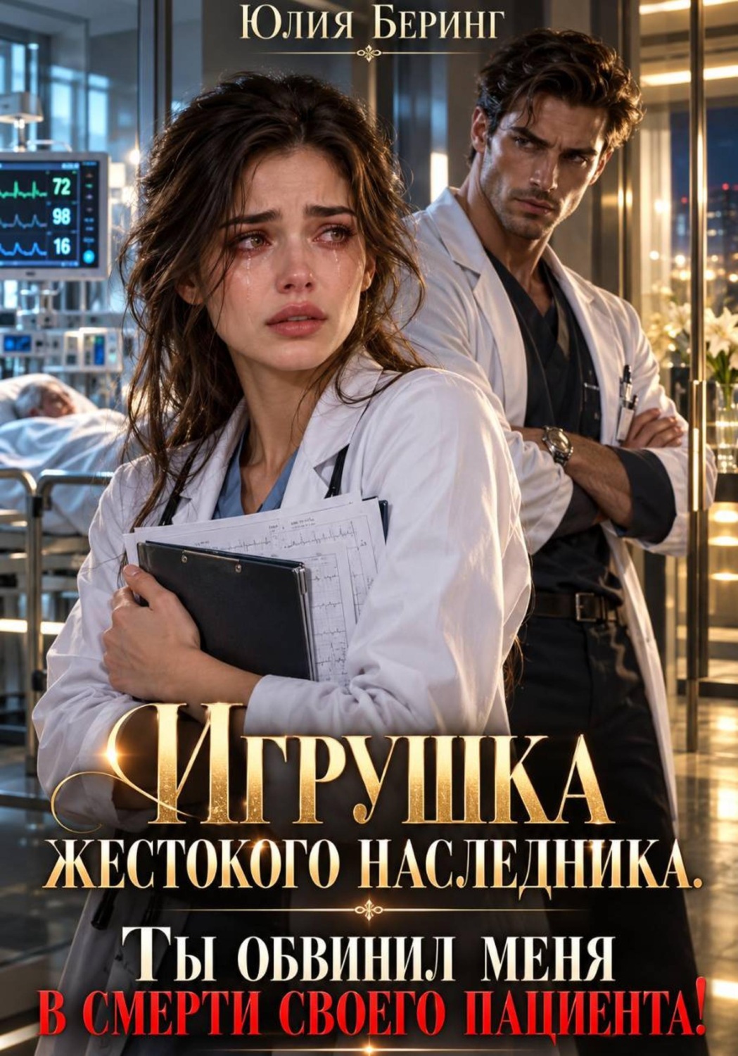 Обложка книги «Игрушка жестокого наследника. Ты обвинил меня в смерти своего пациента!»
