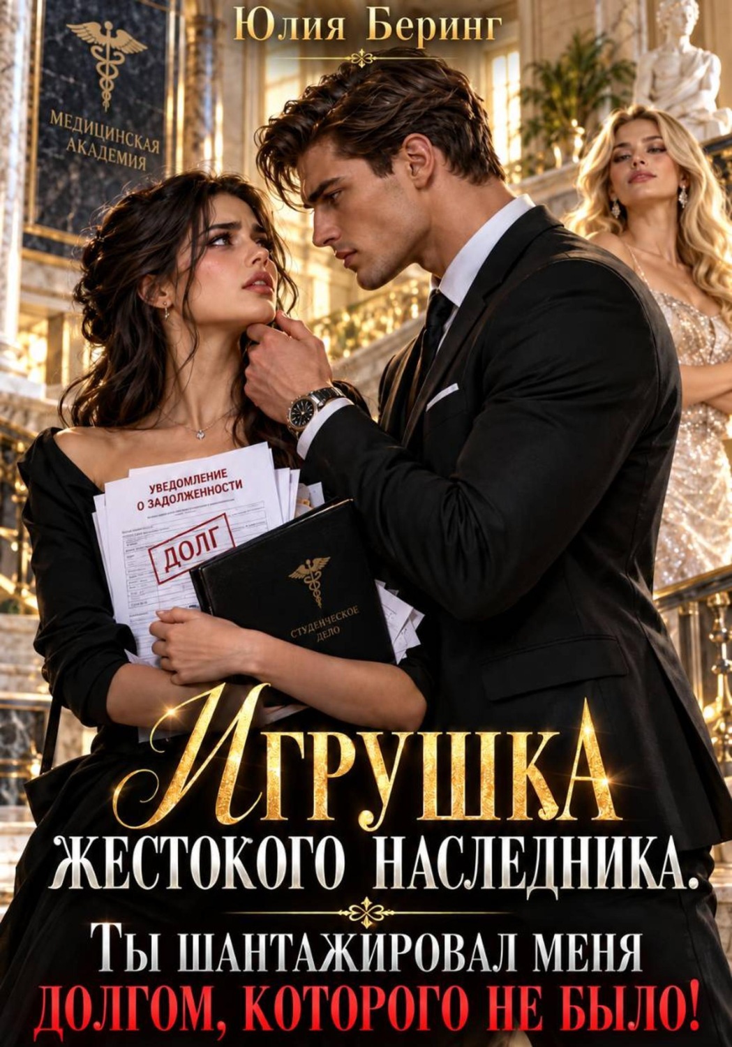 Обложка книги «Игрушка жестокого наследника. Ты шантажировал меня долгом, которого не было!»