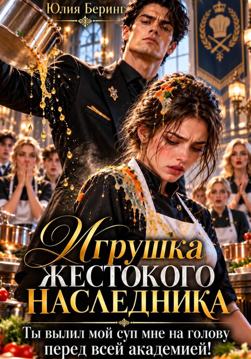 Обложка книги «Игрушка жестокого наследника. Ты вылил мой суп мне на голову перед всей академией!»