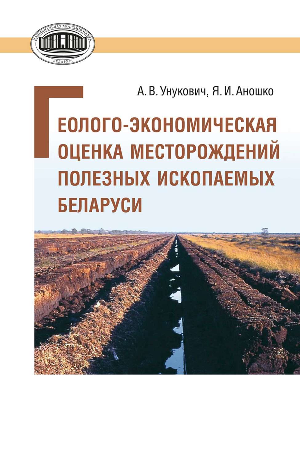 Обложка книги «Геолого-экономическая оценка месторождений полезных ископаемых Беларуси»