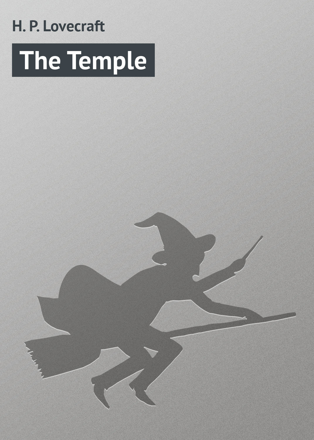 Обложка книги «The Temple»